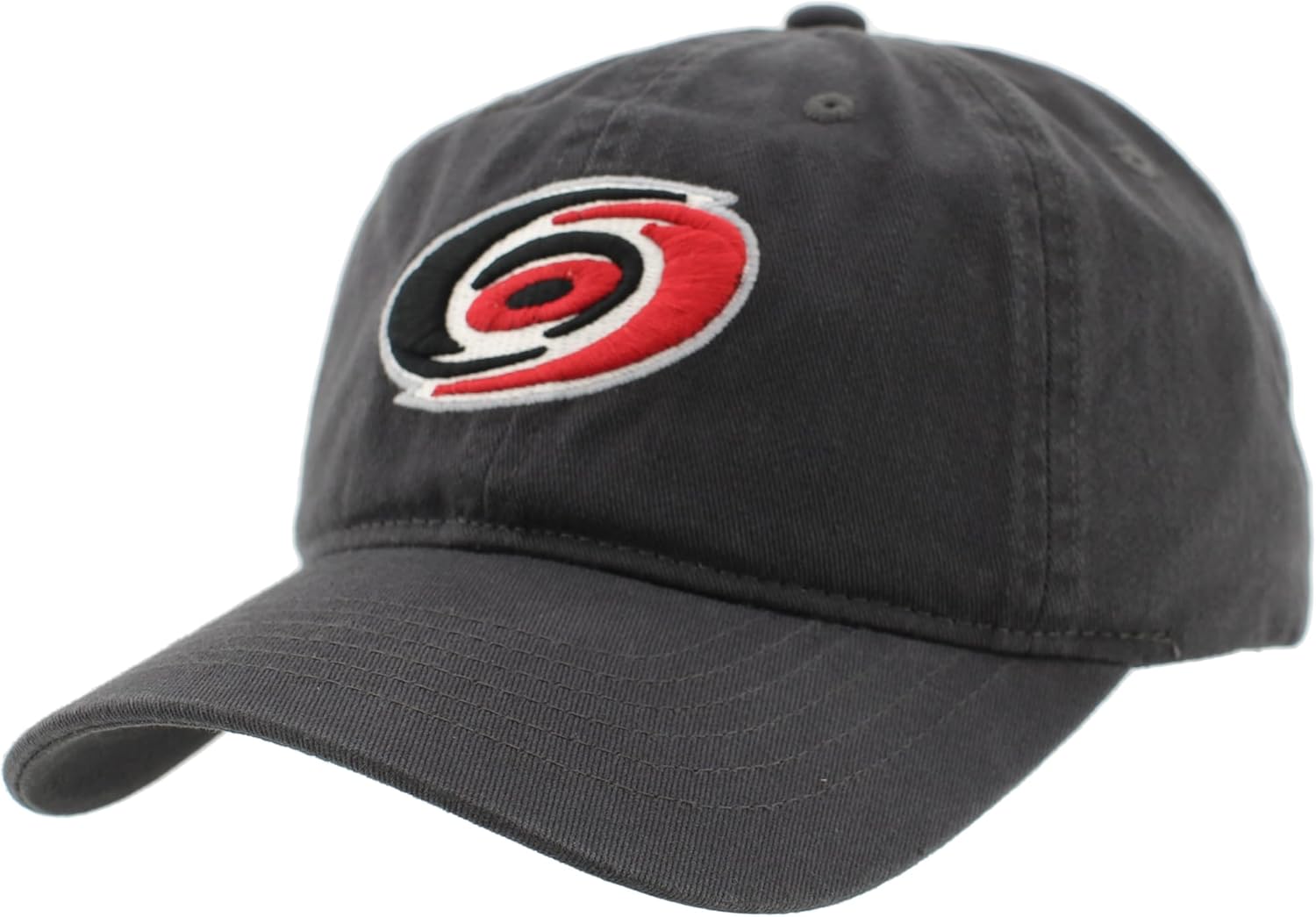 ZHATS NHL Unisex-Adult NHL Officially Licensed Adjustable Hat Scholarship Icon Charcoal