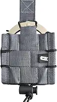 Porta Algemas Modular Impactus Cinza Bandeirantes Cordura