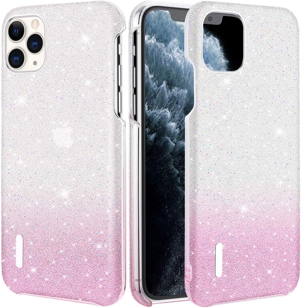 Caka for Z Fold 3 Case for Girls Luxury Gradient Cute Protective Case forZ Fold 3 (Gradient Pink)
