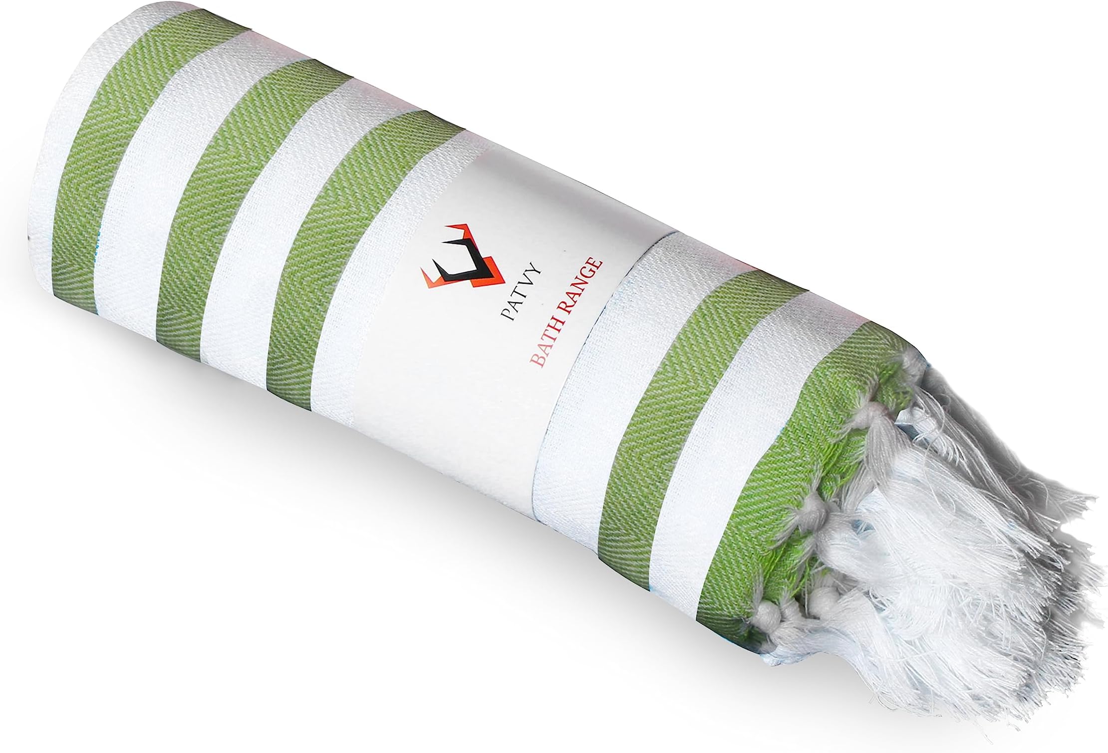 - Bath Towels| Light Weight Turkish Style Stripe Bath Towels For Men Large Size Cotton|70 X 150Cm Quick Absorption &Faster Drying Bath Towel For Women| 100% Cotton (Pack Of 1, Green), 140 TC