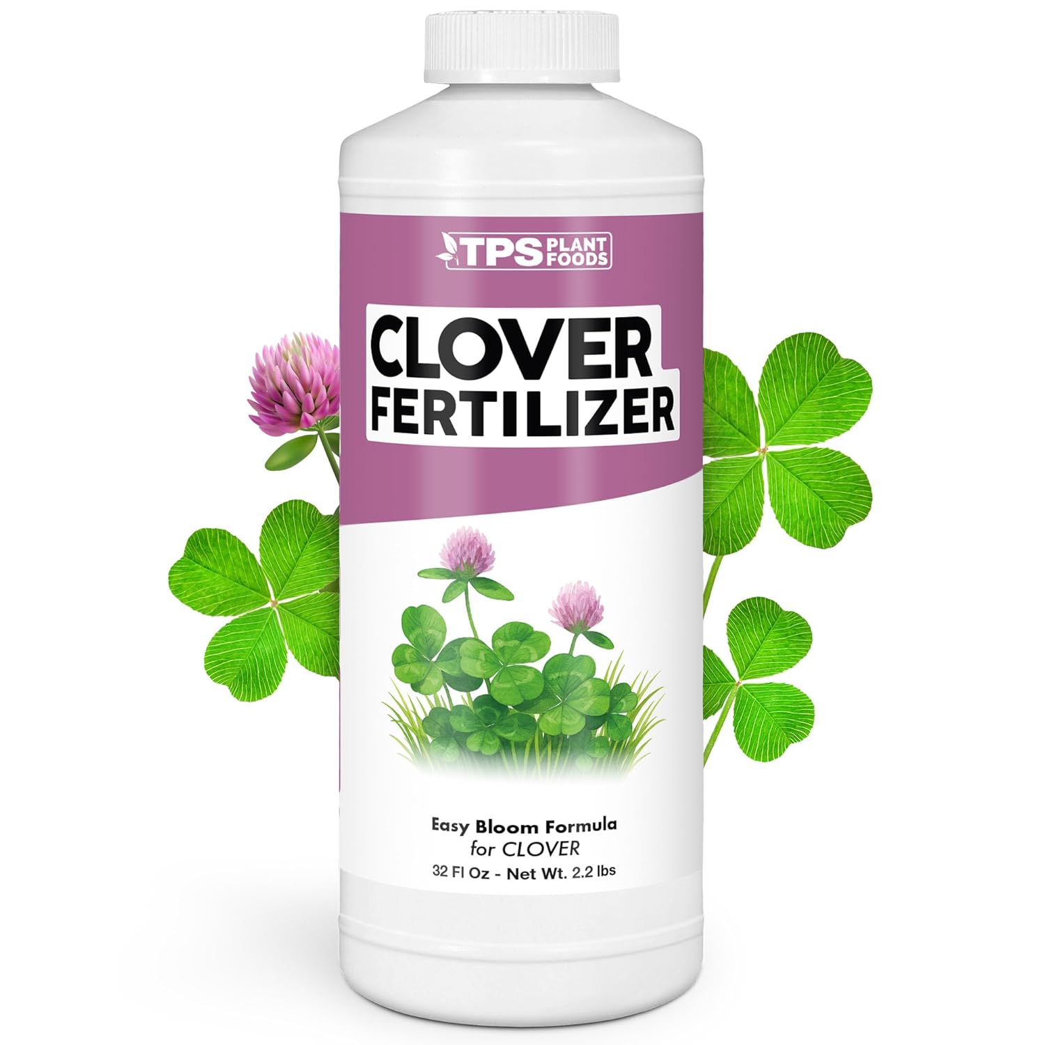 Clover Fertilizer- Liquid Fertilizer for Clover Lawns, Great for Microclover and Dutch White Clover, 32oz