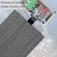 Vista 6 de Báscula electrónica de plataforma comercial de 660 lb con LB/KG Escala de piso industrial de acero inoxidable Pantalla LCD de alta definición