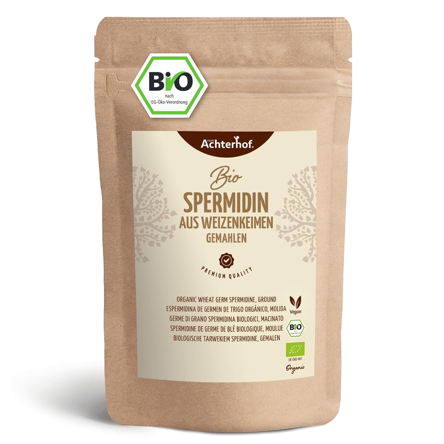 Spermidin aus Bio-Weizenkeim — Ballaststoffe & Protein