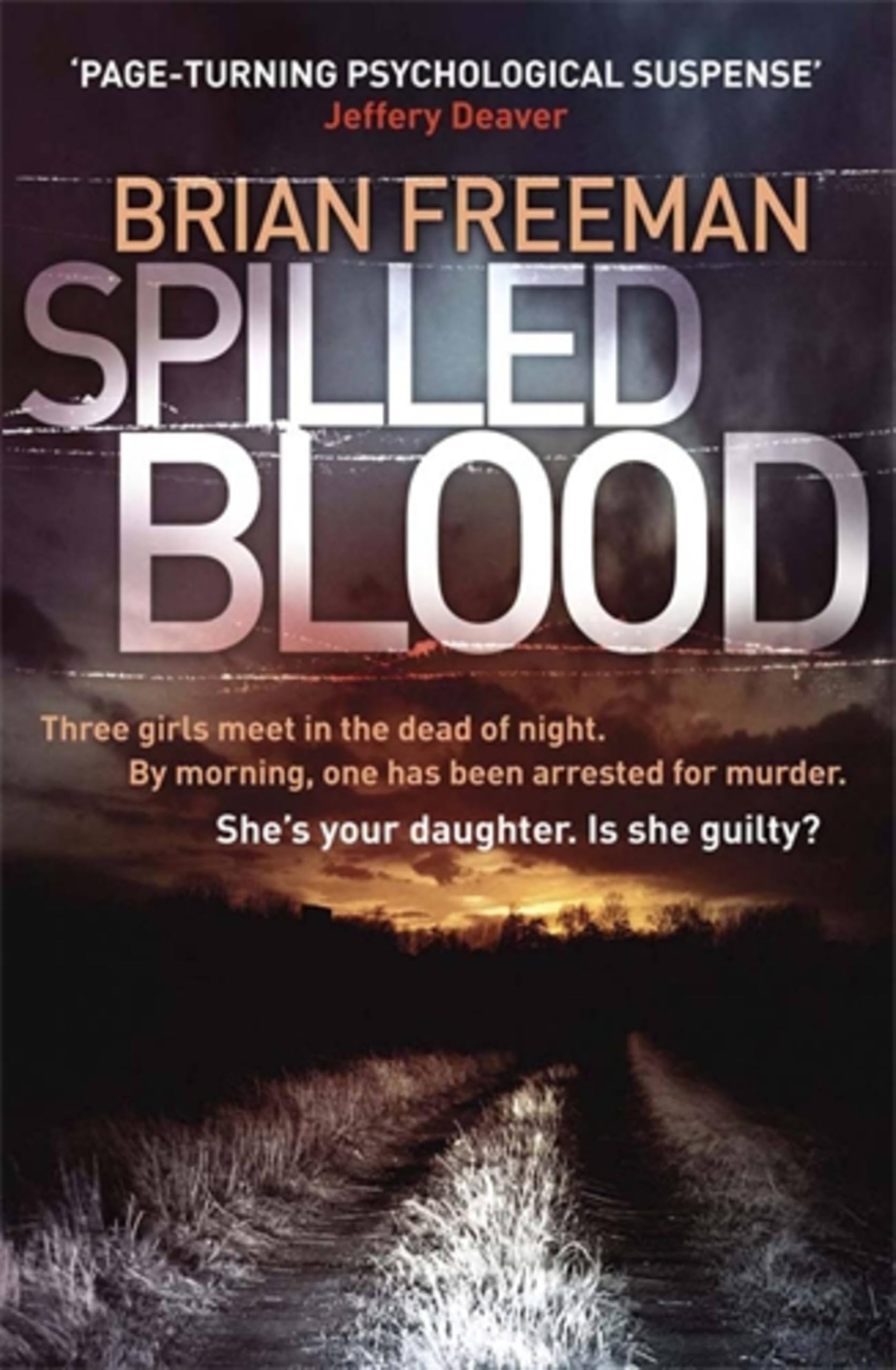 Spilled Blood by Brian Freeman PAPERBACK 9780857383204