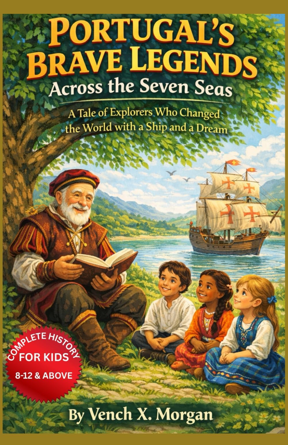 " Portugal's Brave Legends Across the Seven Seas" Complete History For Kids: A Tale of Explorers Who Changed the World with a Ship and a Dream (Helping Children Learn Ancient History)