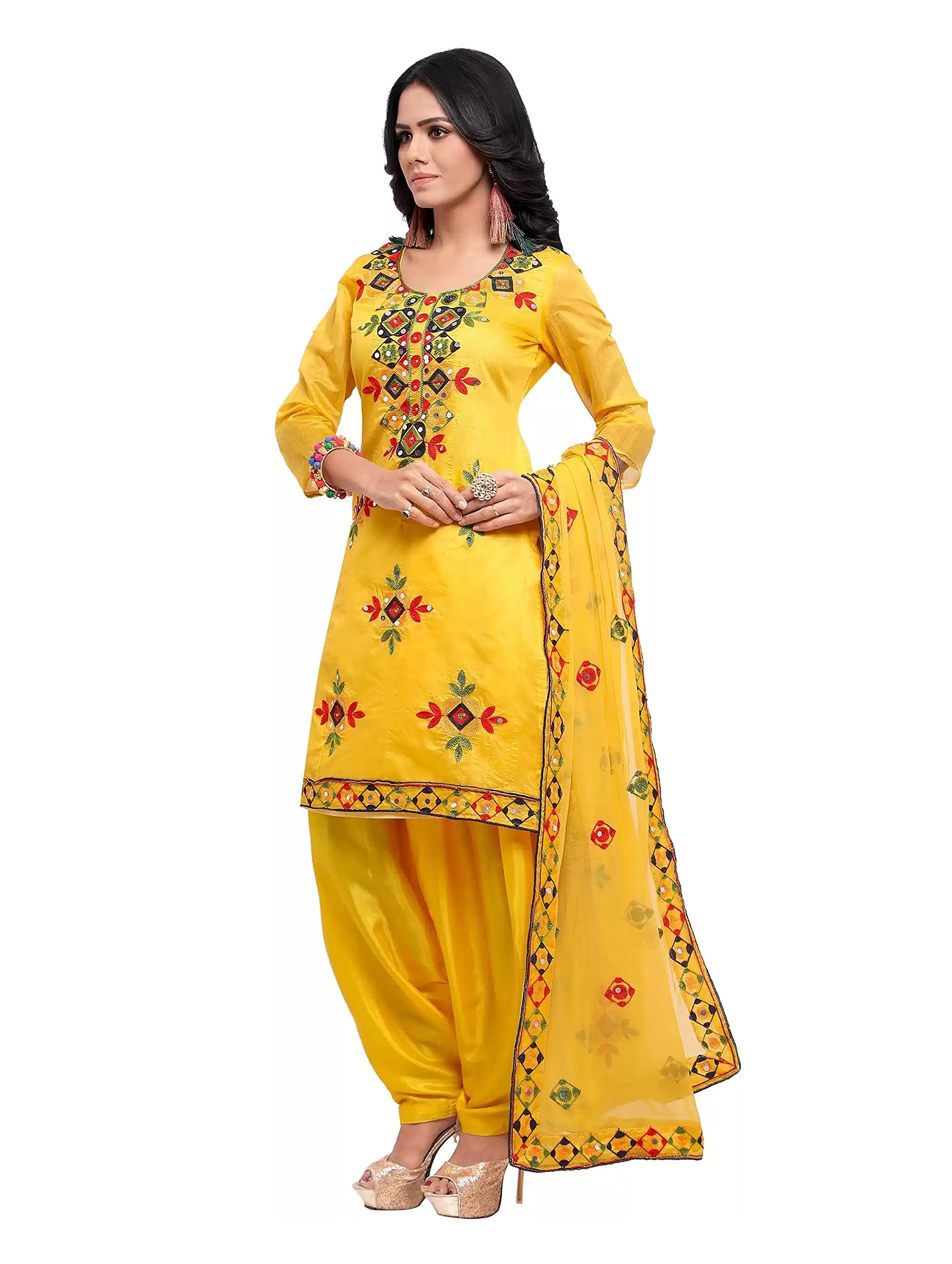 HSD Salwar Kameez Anzug Damen Bereit zu tragen Plus Size Patiala Salwar Anzüge Indianer Kleid für Frauen