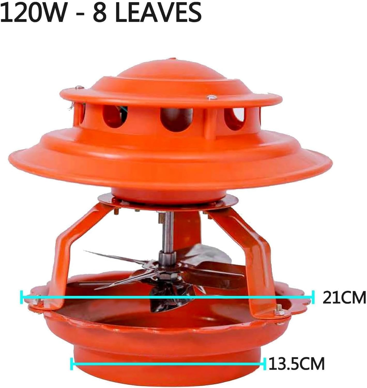 100W/120W Chimney Fan Fireplace Draft Fan Exhaust Fan Household Exhaust Smoke Chimney Induced Draft Fan,120W(Size:120W)-1pc