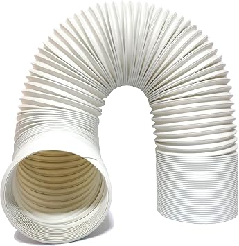 Portable Air Conditioner Hose - 5" Diameter Portable Exhaust Vent for Portable Air Conditioners, Suitable for 5" Exhaust Hose Adaptor, Length up to 59" 5.1"Dia- Exhaust Hose
