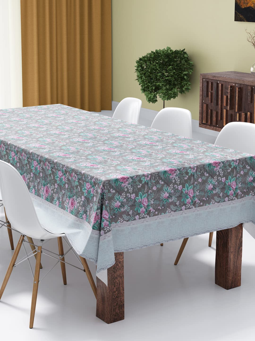 Buy BIANCA Vinyl PVC Dining Table Cover Easy to Clean Table Cloth 1pc