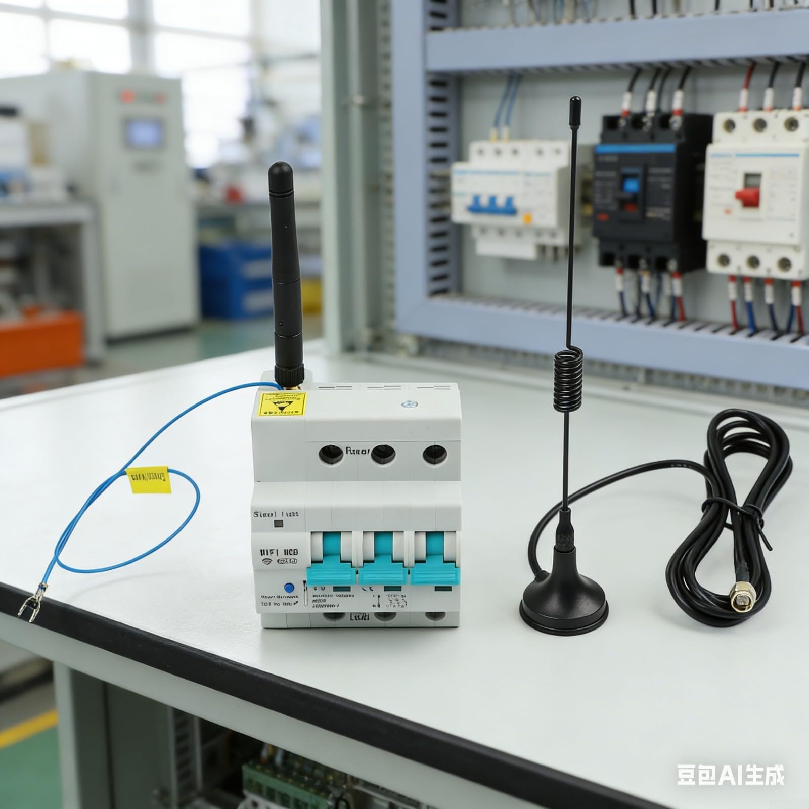 For per tuya Smart Interruttore 3P 16A con telecomando Wi-Fi e timer, protezione da sovraccarico e cortocircuito, monitoraggio in tempo reale per corrente tensione potenza, riaccensione automatica