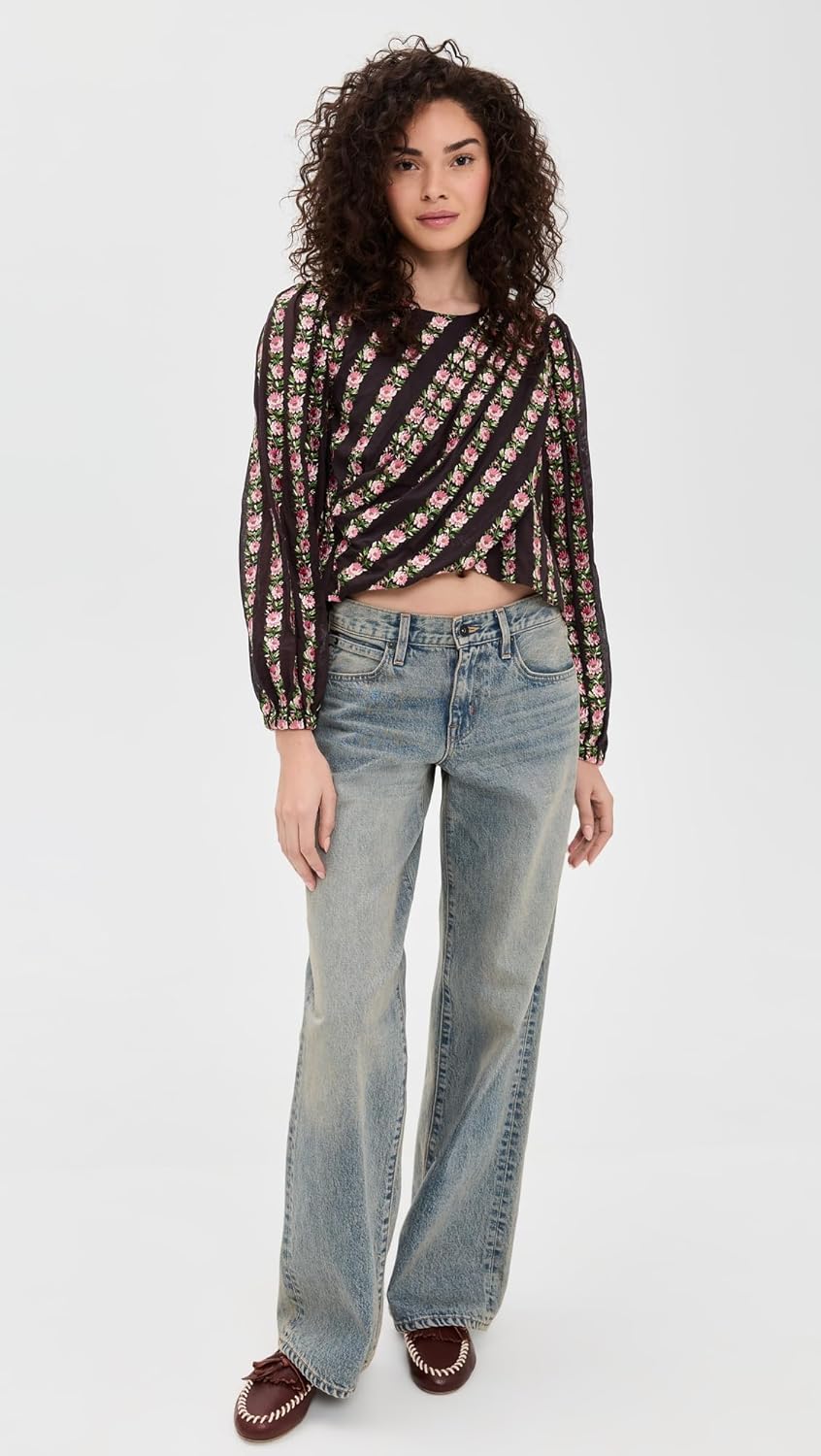 Sea Women's Sybil Embroidery Long Sleeve Blouse - Image 5