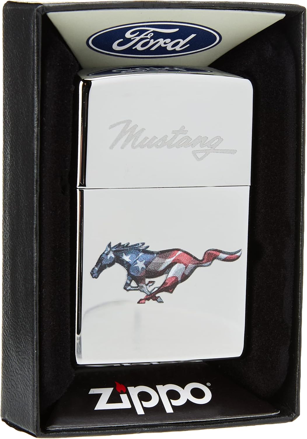 Zippo Lighter, Black, Normal