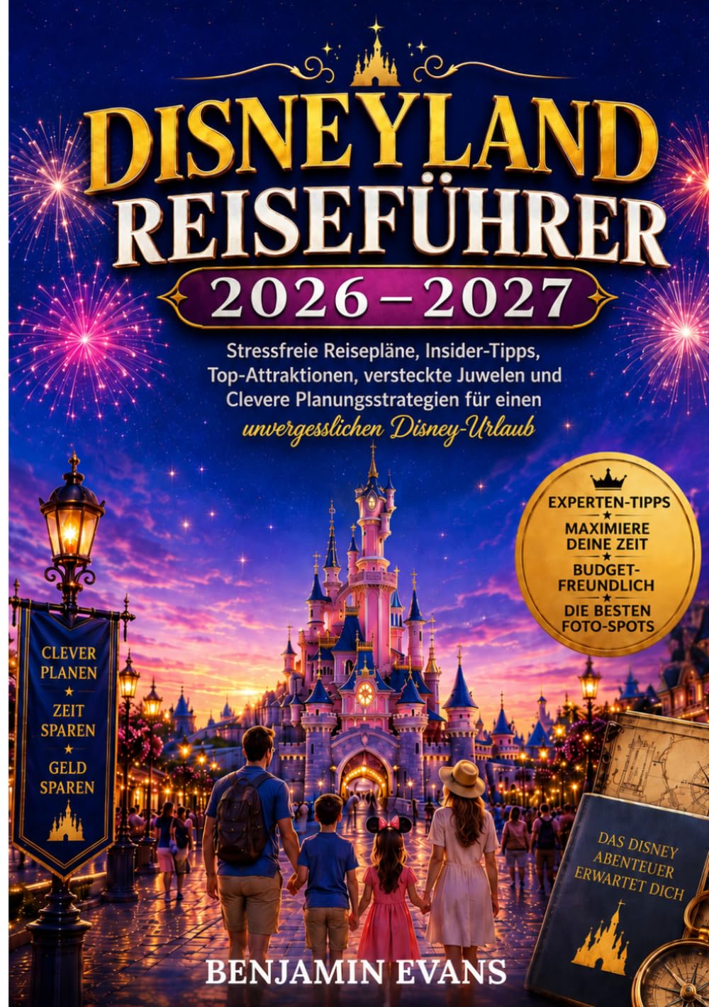 Disneyland Reiseführer 2026 - 2027: Stressfreie Reisepläne, Insider-Tipps,Top-Attraktionen, versteckte Juwelen und Clevere Planungsstrategien für einen unvergesslichen Disney-Urlaub