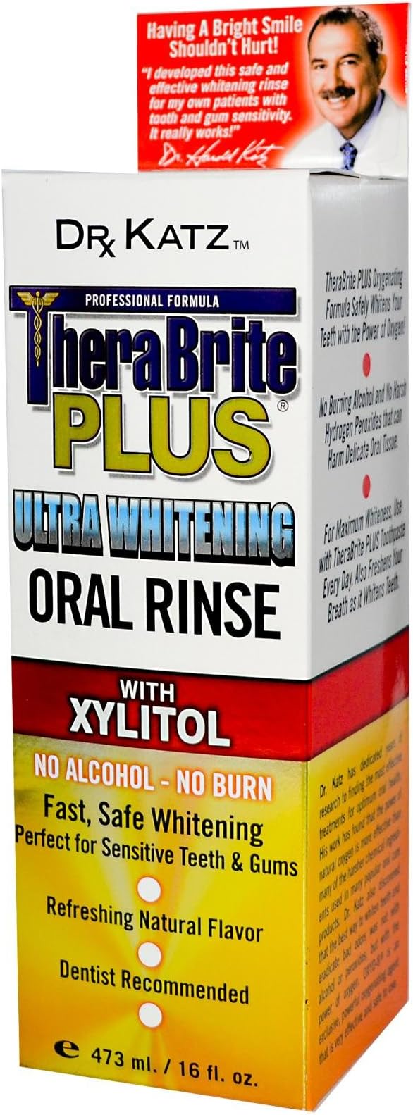 TheraBRITE Plus Oral Rinse-16 oz