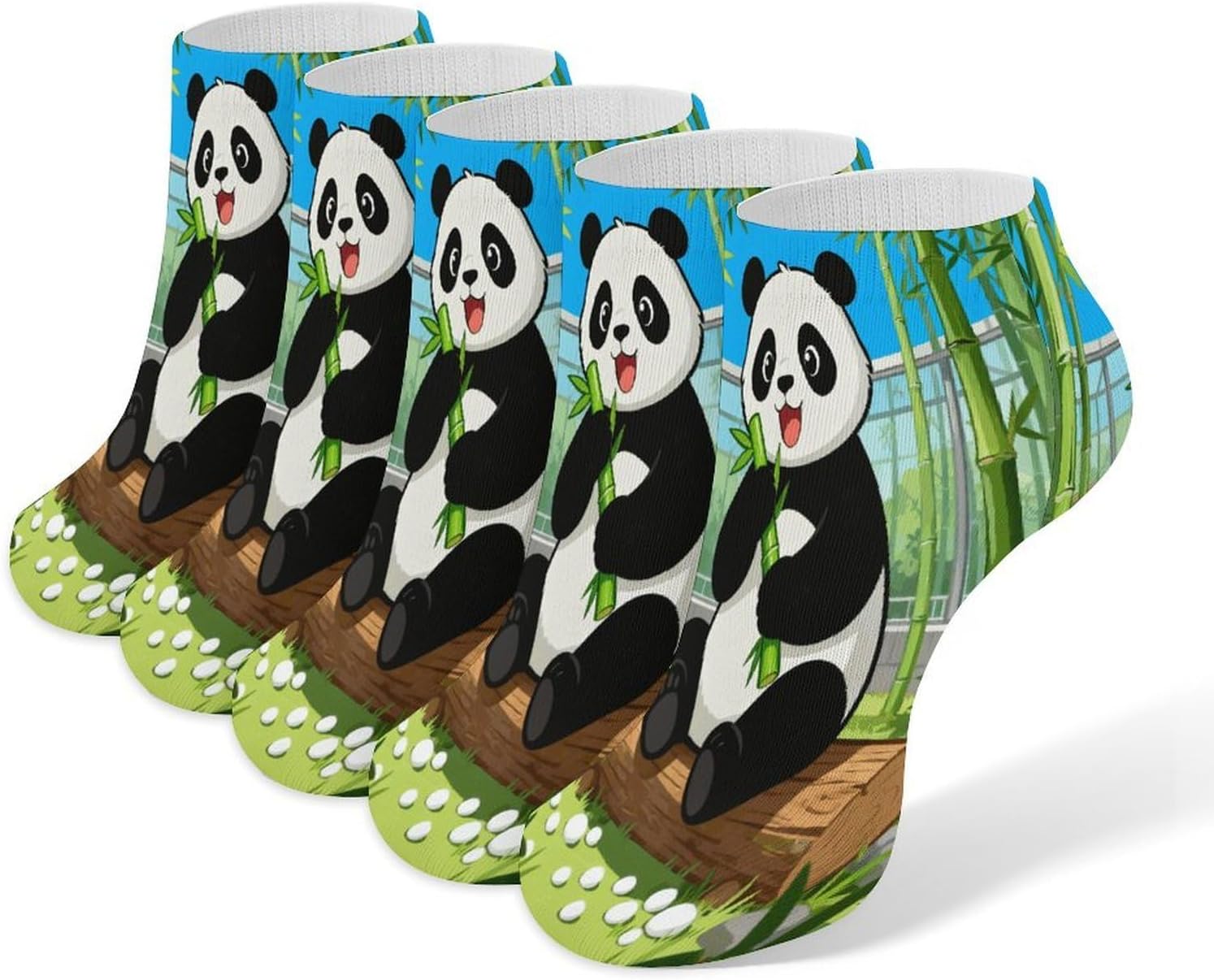 Zoo Crew Sock for Men Women Funny Novelty Socks Athletic Ankle Socks Comfort Soft Low Cut Tab Sock 5 Pairs