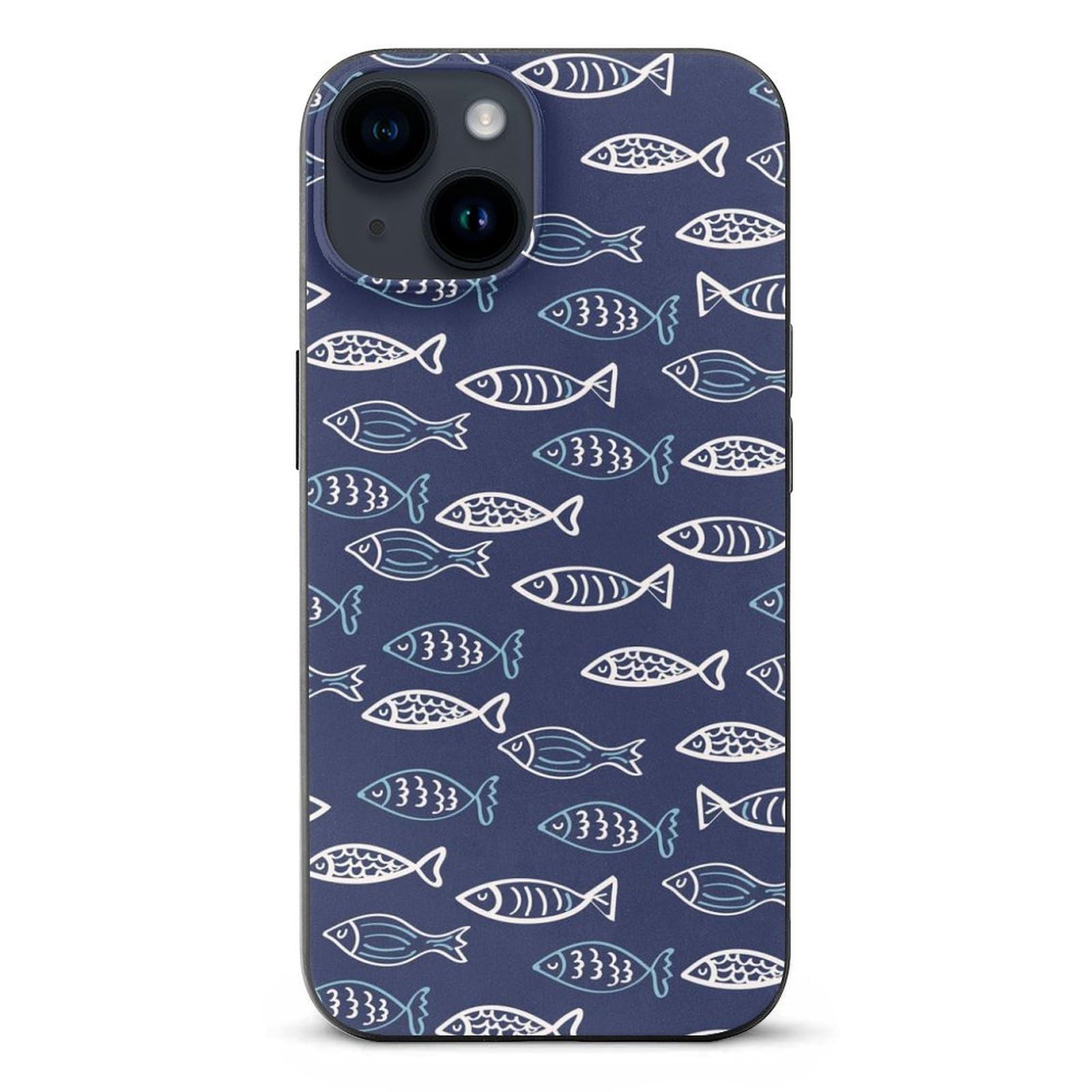Amazon.co.jp: iPhone 13 Mini ケース さかな 魚柄 金魚 絵画 アニマル 