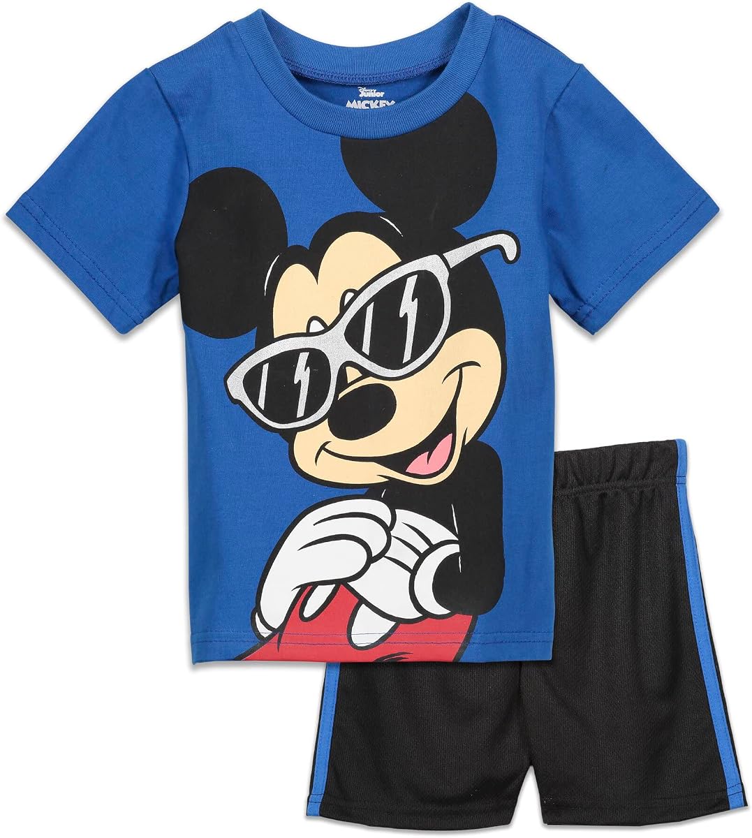 Mickey Mouse T-Shirt and Shorts Outfit Set Infant to Big Kid Sizes (12 Months - 12)