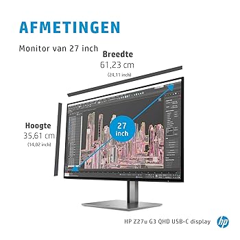 HP Z27u G3 27インチ プロフェッショナル液晶モニター Type-C Amazon.co.jp: HP Z27U G3 27IN QHD USB-C PD MNTR : パソコン