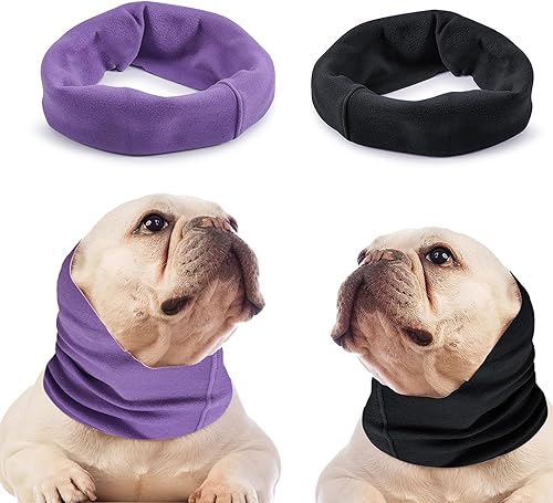 SETSBO Cubiertas silenciosas para los oídos para perros, para protección de oídos, orejeras calmantes para perrosgatos, capucha para aliviar la