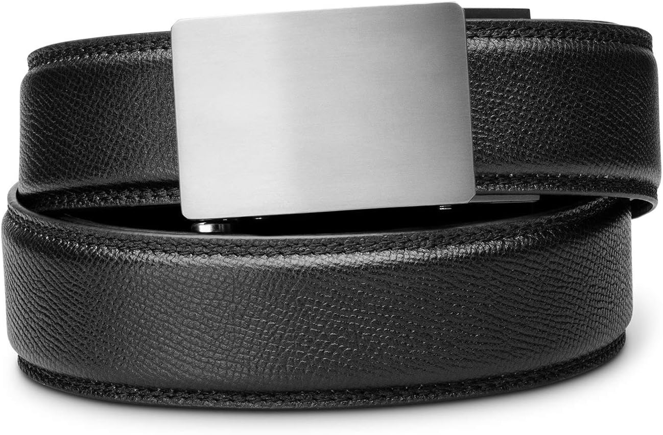 KORE Titanium Track Belts | “Triumph” Buckle & Pebble-Grain Belt