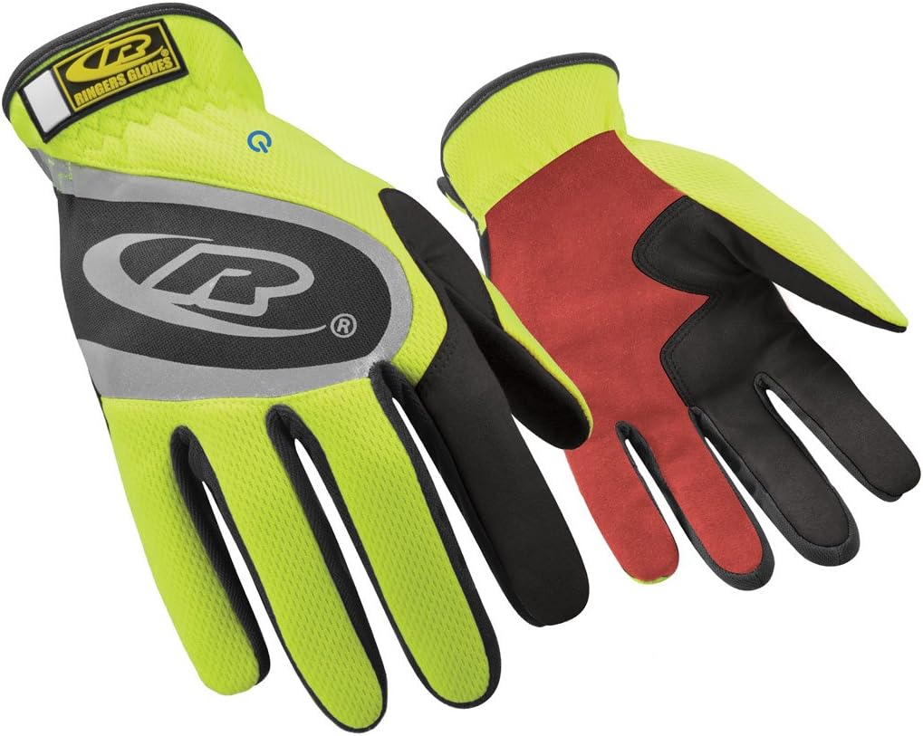 Ansell RINGERS R-118 Mechanical Protection Gloves - Size 13, Yellow (Pack of 1)