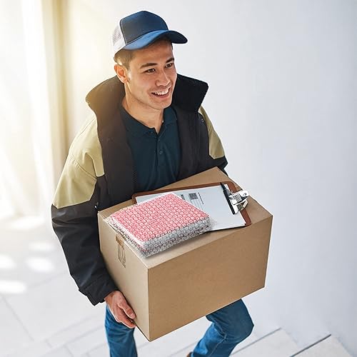 Miniatura 7 de Bolsa de burbujas de envío, 15 x 17.5 pulgadas. Paquete de 10 bolsas transparentes para embalaje. Bolsas de burbujas autoselladas para embalaje.