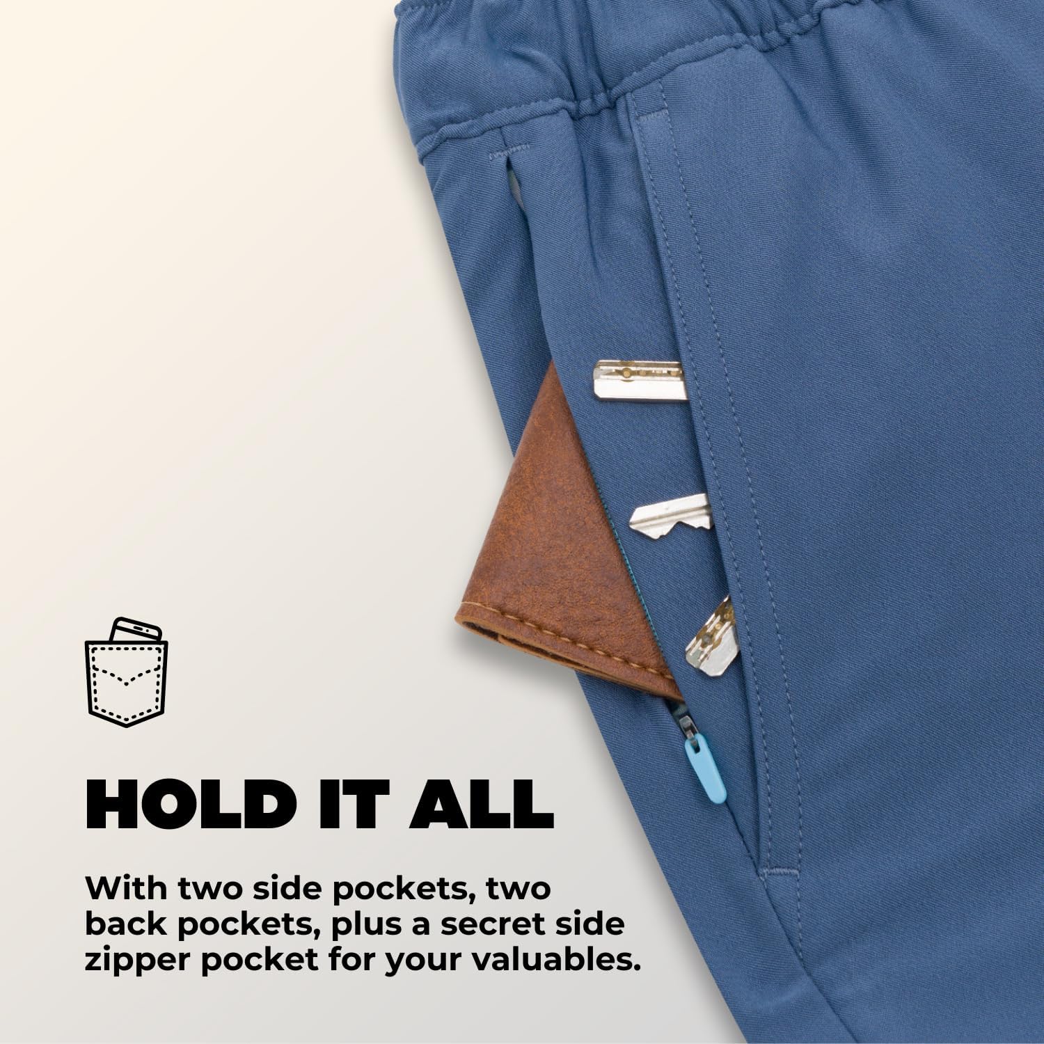 Chubbies Everywear Pants – Men’s Chino Pants with 4-Way Stretch, Tapered Leg Fit, Wrinkle-Resistant Stretch Pants, 30” Inseam - Image 6