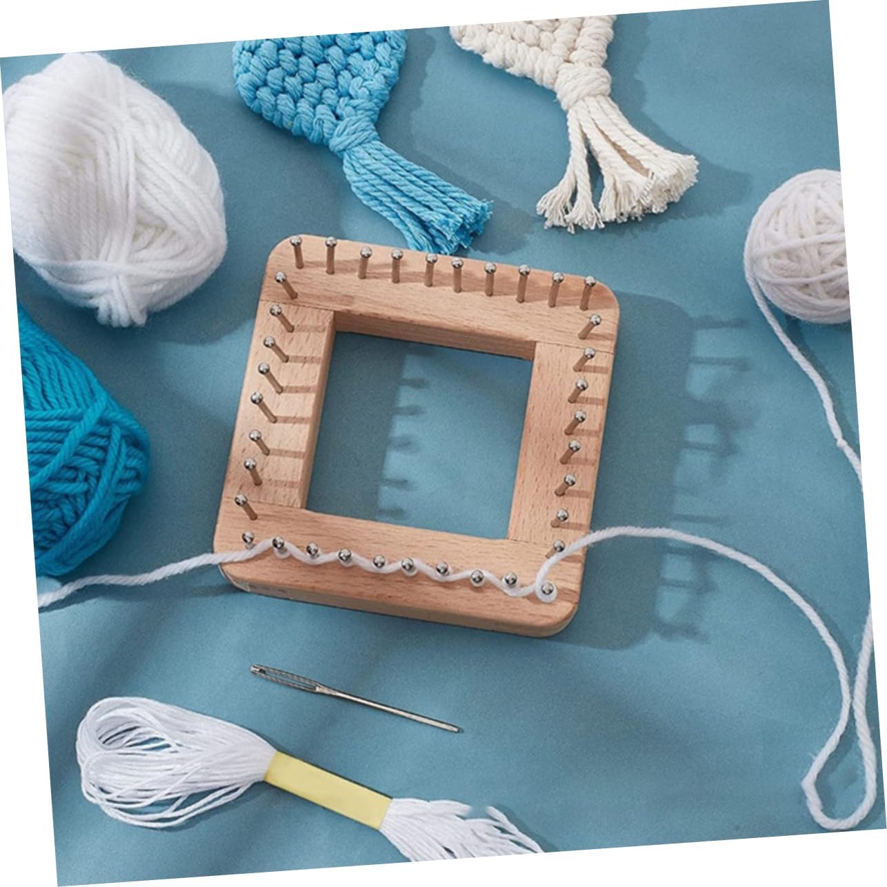 Holibanna Knitting for Craft Weaving Board for Scarves and Hats Knitting Kit for Adults for Sweater and Accessory Projects