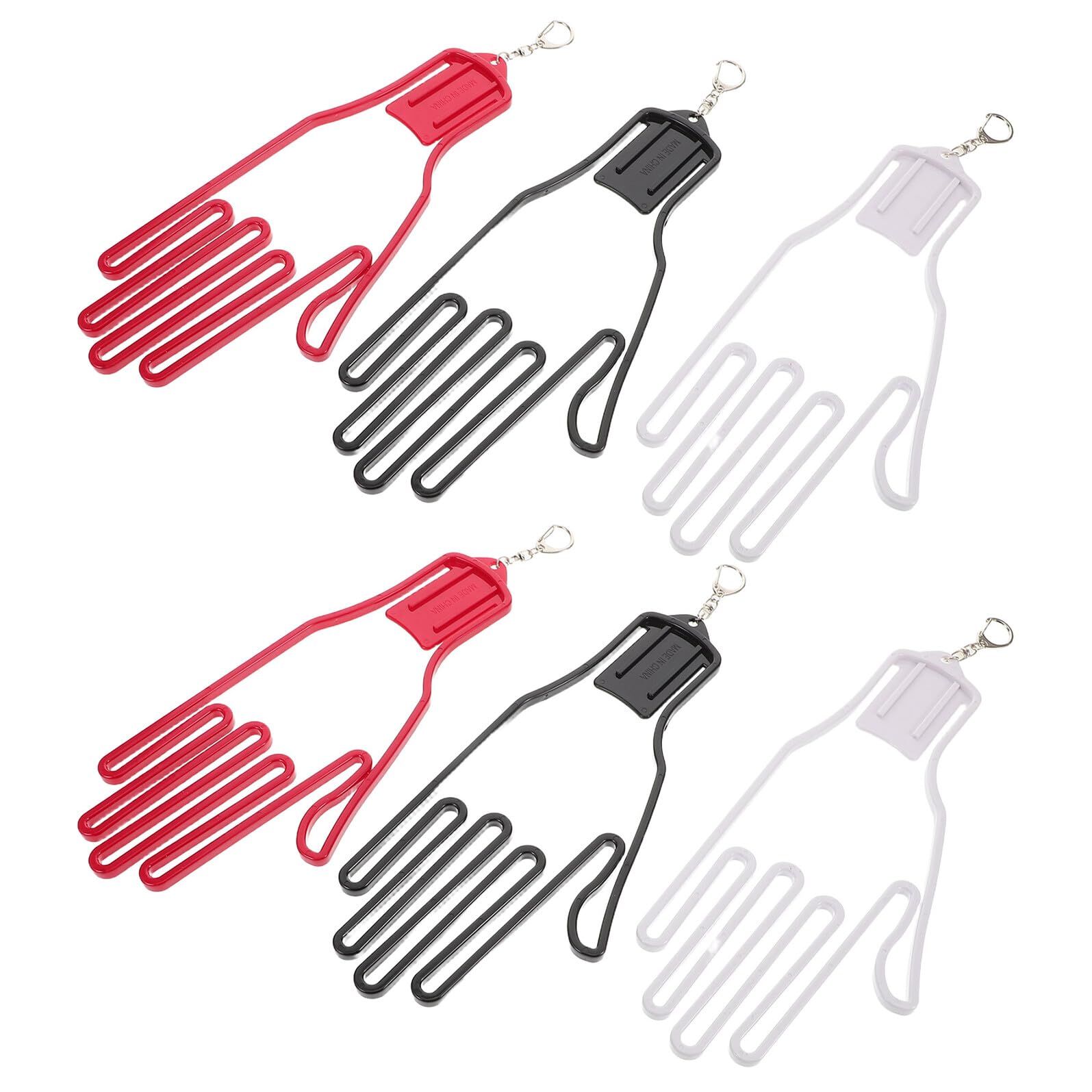 Soporte para guantes de golf secador ventilado accesorio de plástico resistente portátil 8