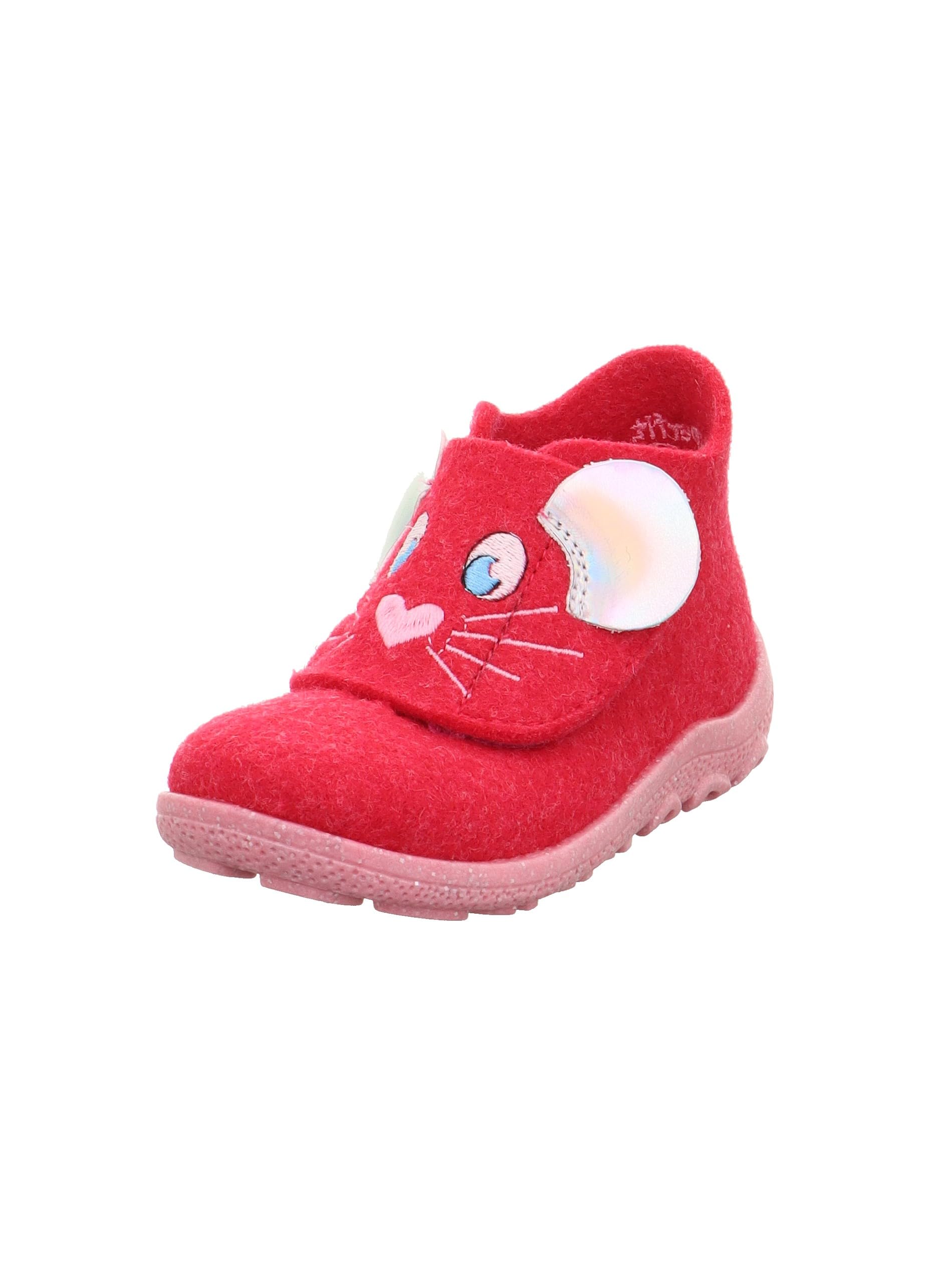 Superfit Girl's HAPPY Hausschuhe, PINK/ROSA 5510