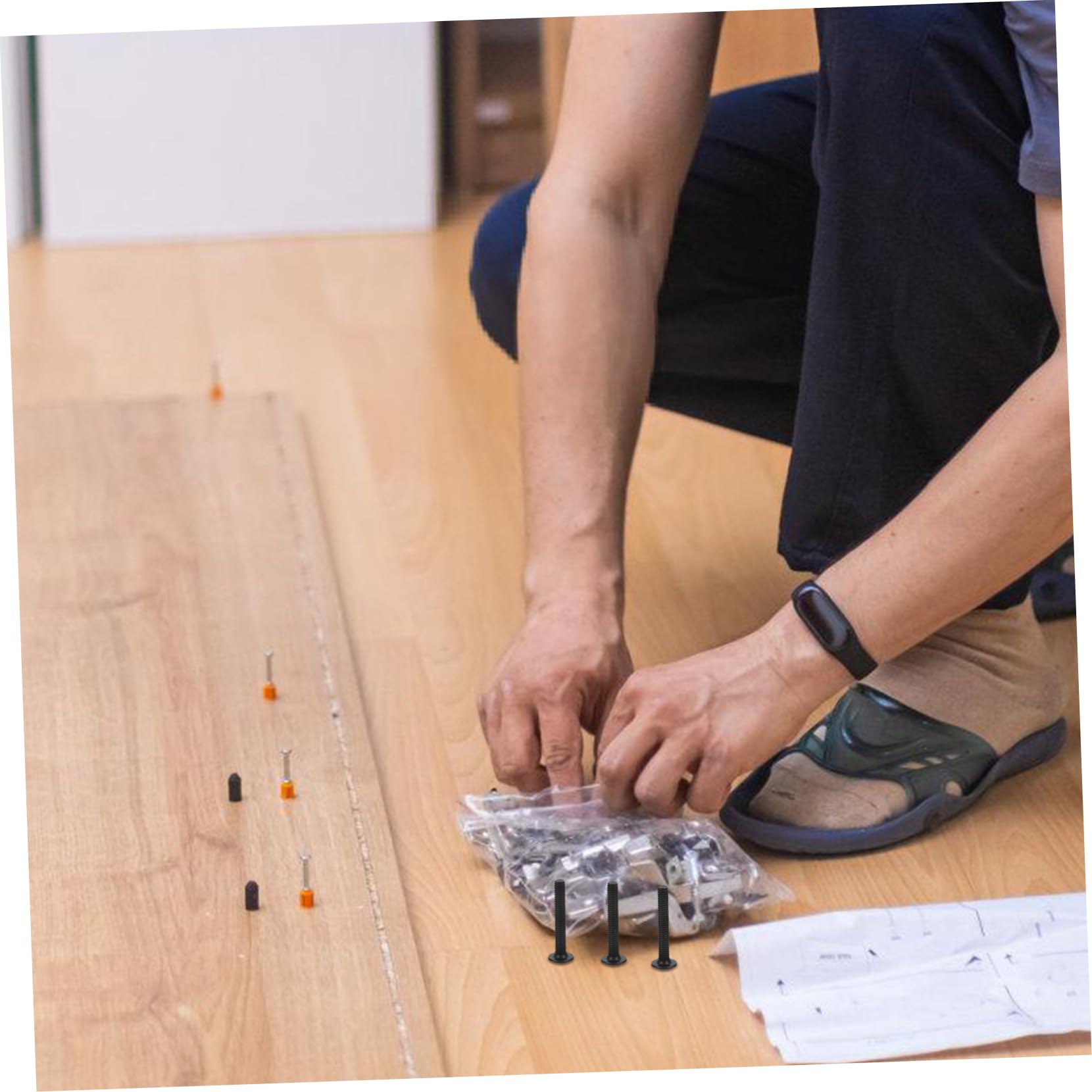 ARTIBETTER Crib Hardware Replacement Kit Screws Nuts Bed Frame Bolts Assorted Fasteners Easy Assembly