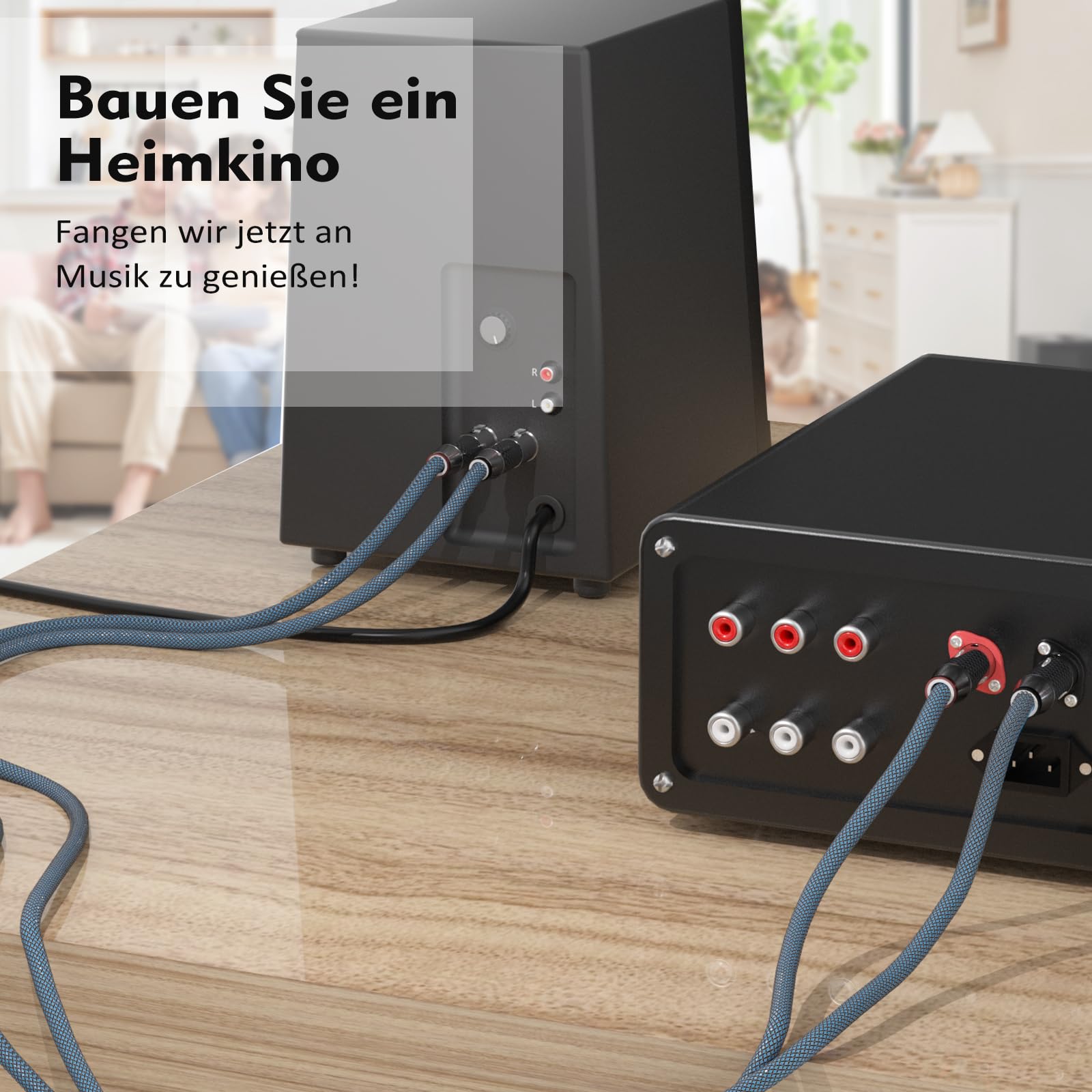 Monosaudio High-End HiFi XLR-Kabel 1,5m
