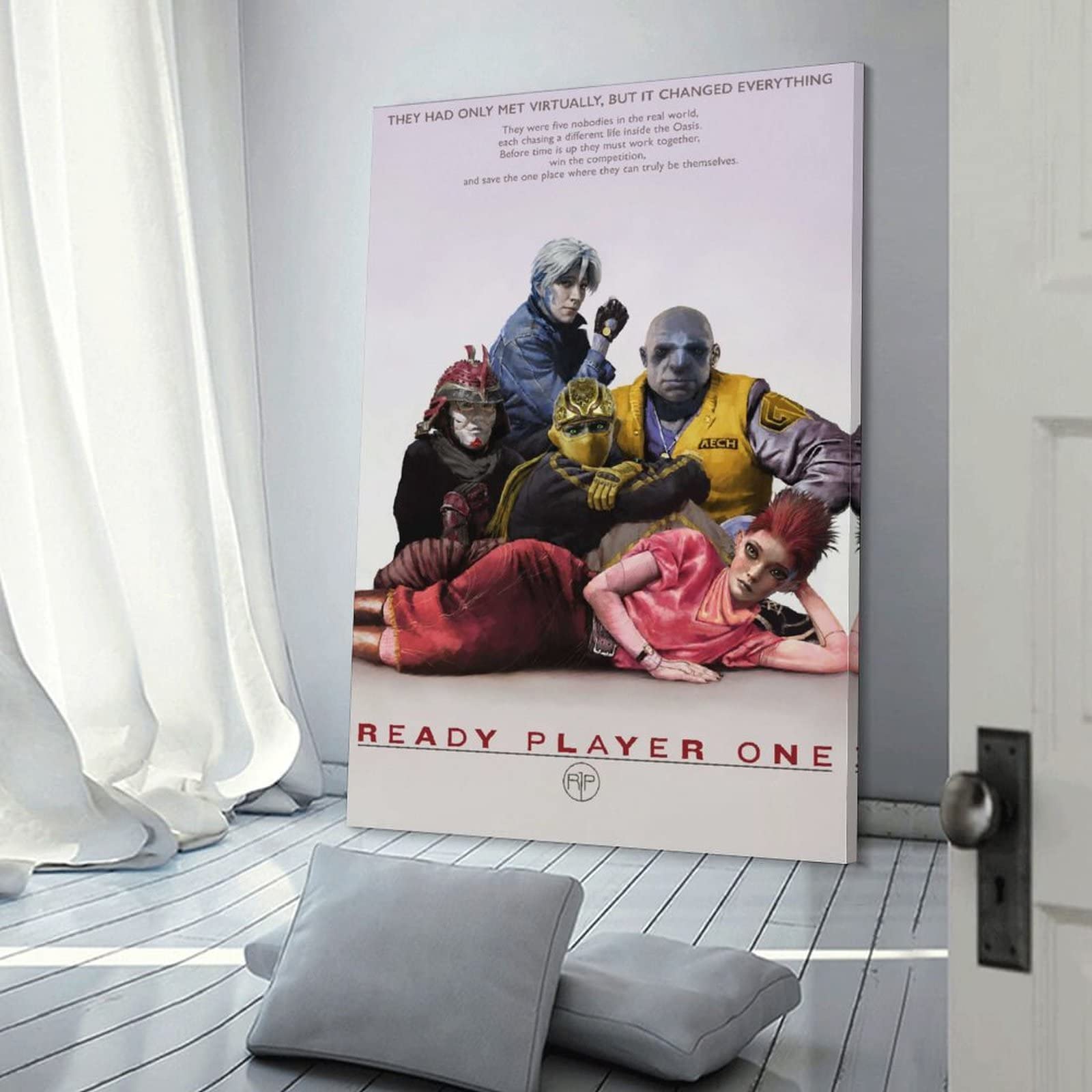 Affiche Ready Player One - Décoration Murale Cinéma 60x90 Cm - Pour Salon, Chambre, Bureau