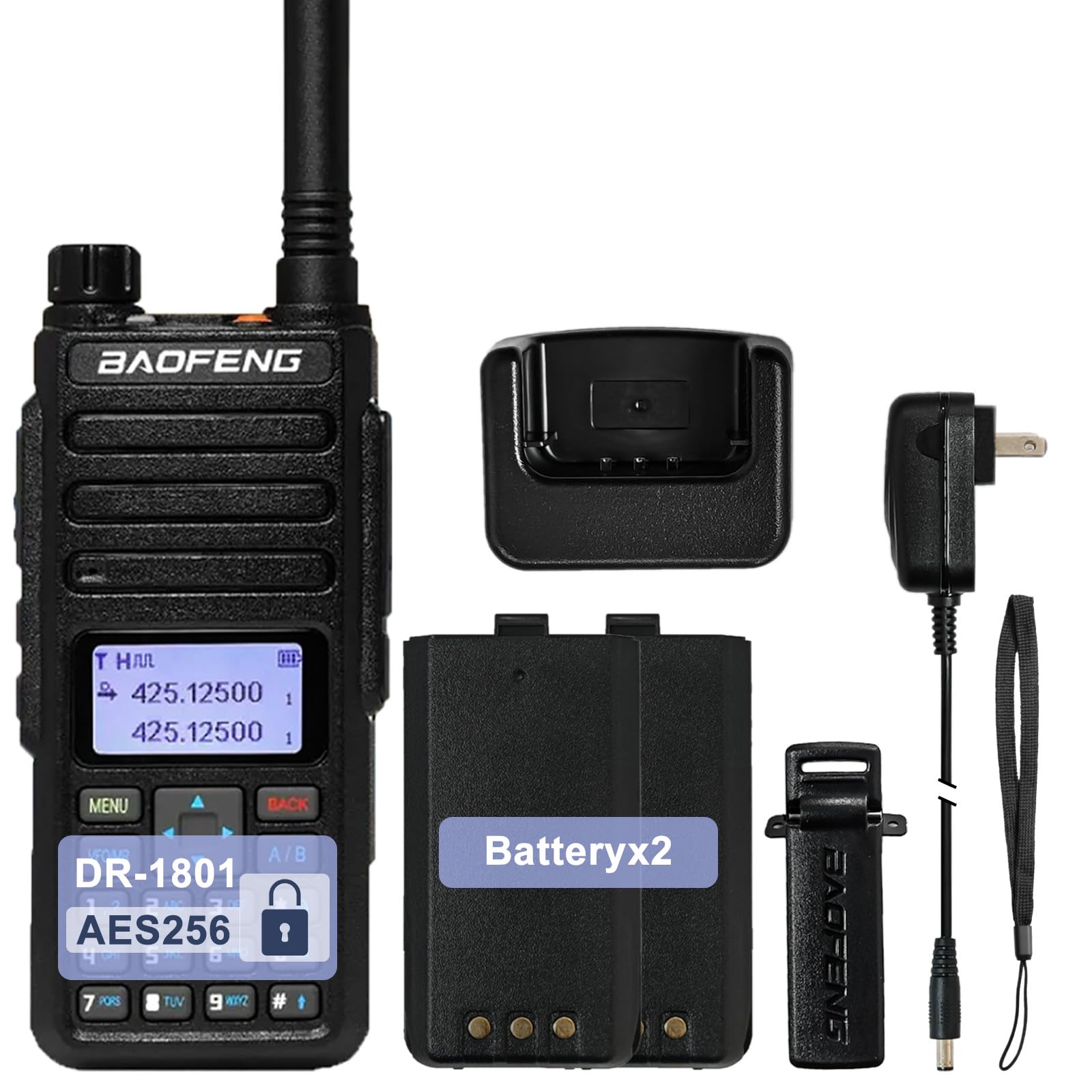 dr 1801uv DMR アマチュア無線　無線機　新品未使用品 Amazon.com: BAOFENG Upgrade DR-1801UV DMR Radio Digital