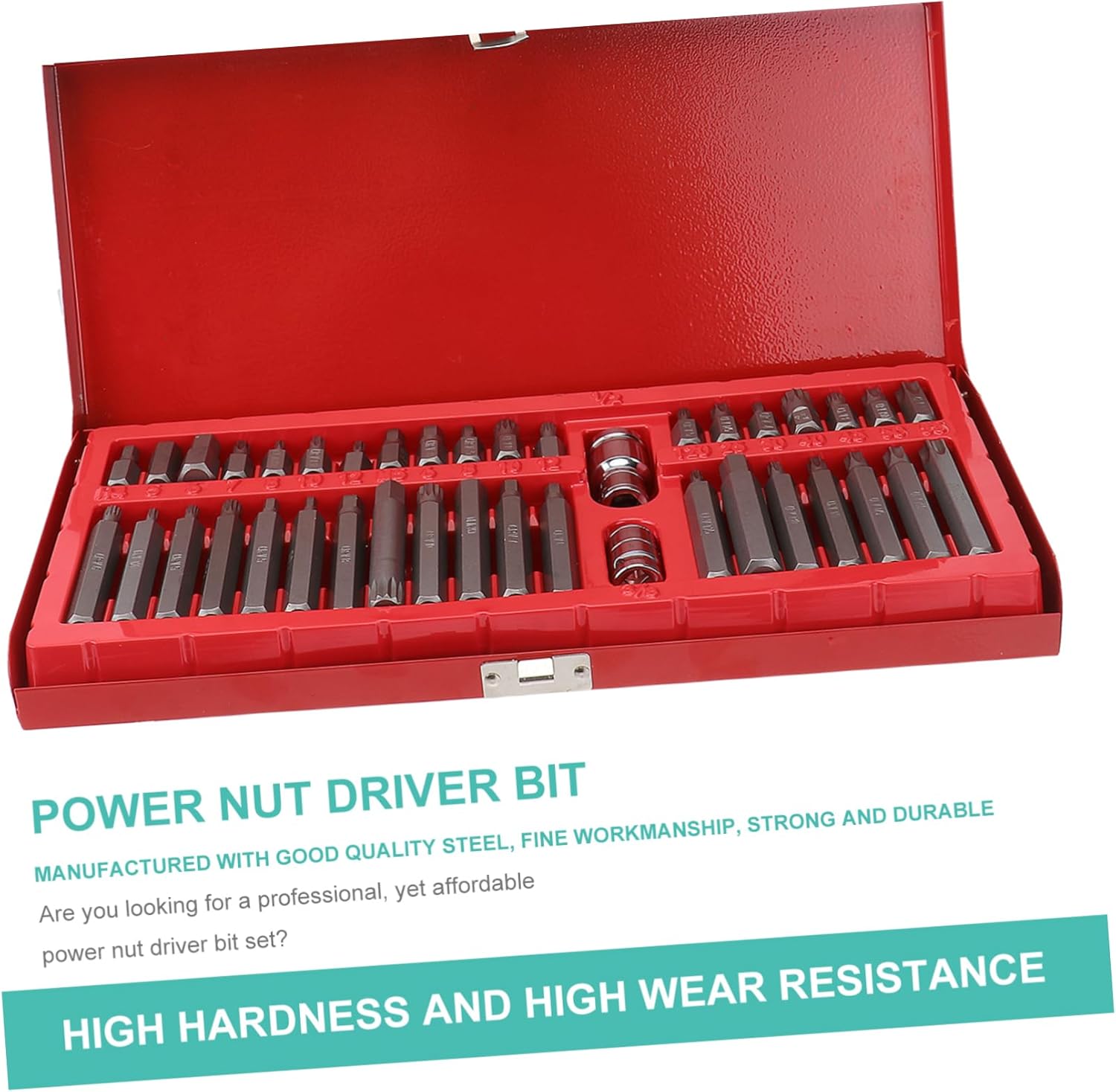 40 角 チセット 耐久性 製 車 製品対応 3/8および1/2アダプタ付 ーブソ ガレージ 作 場用