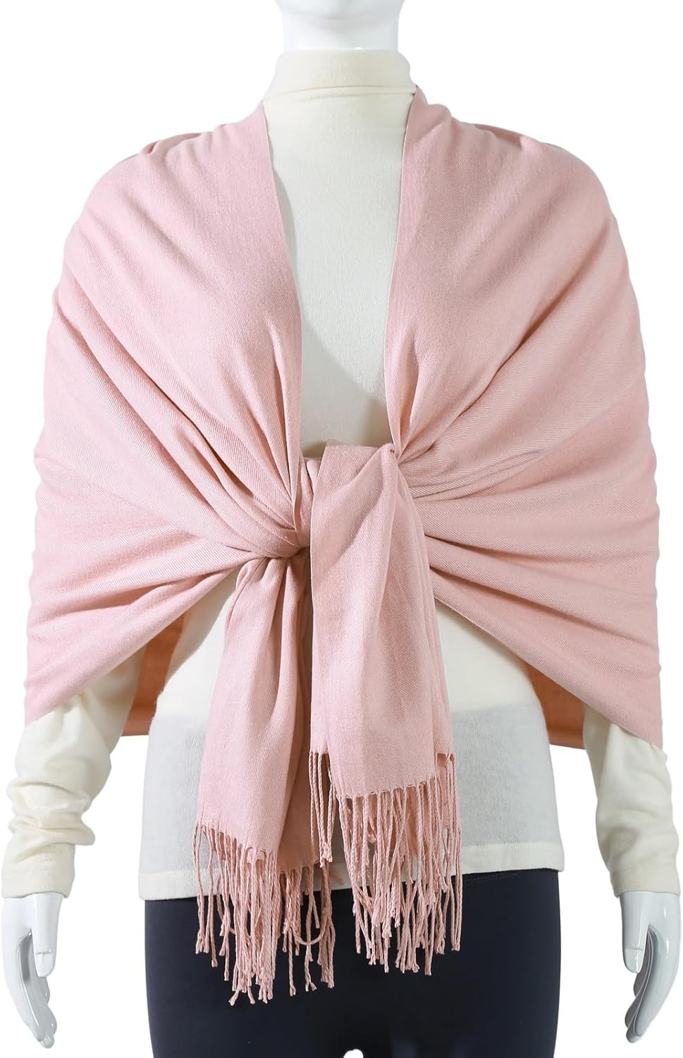Scarf for Women Winter Pashmina Feel Shawl Wraps Softest Warm Blanket Oversized Scarves Evening Dress Wraps - Image 4