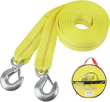 XSTRAP STANDARD Heavy Duty Tow Strap with Hooks 2IN x 20 FT Recovery Straps