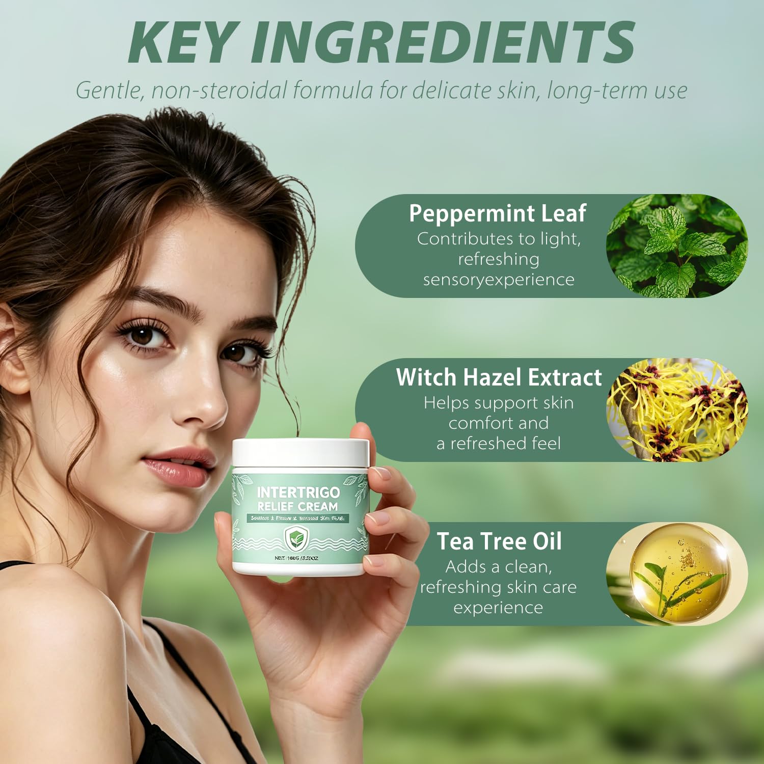 Healora Intertrigo Cream,Skin Fold Barrier Cream for Moisture & Friction Protection, Helps Support Skin Comfort, Fast-Drying Non-Greasy Formula for Friction-Prone Areas. (1)