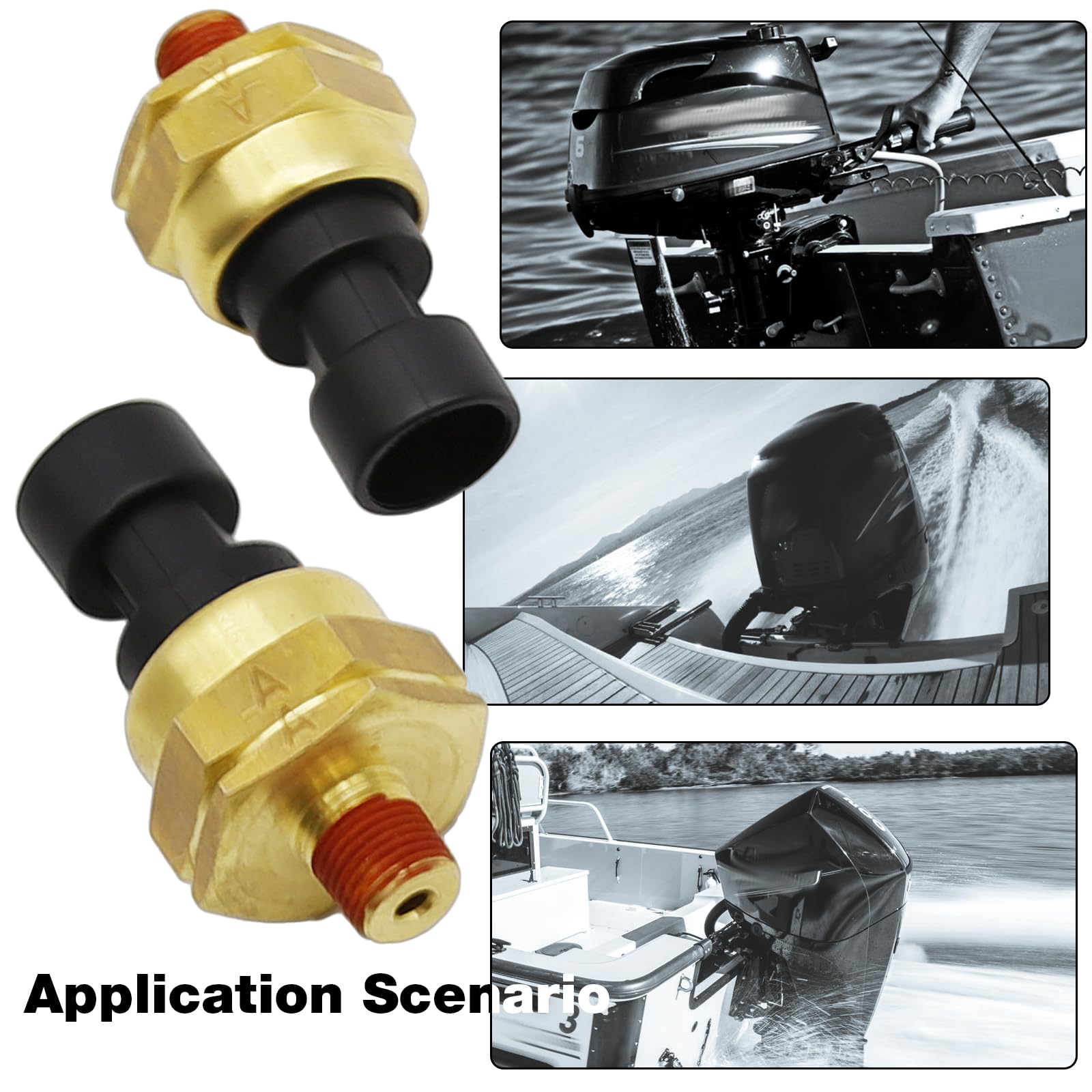 8M6000623 Sensore di pressione dell'acqua MM2733760 Sostituzione per Mercury Fuoribordo Mercruiser Sterndrive entrobordo