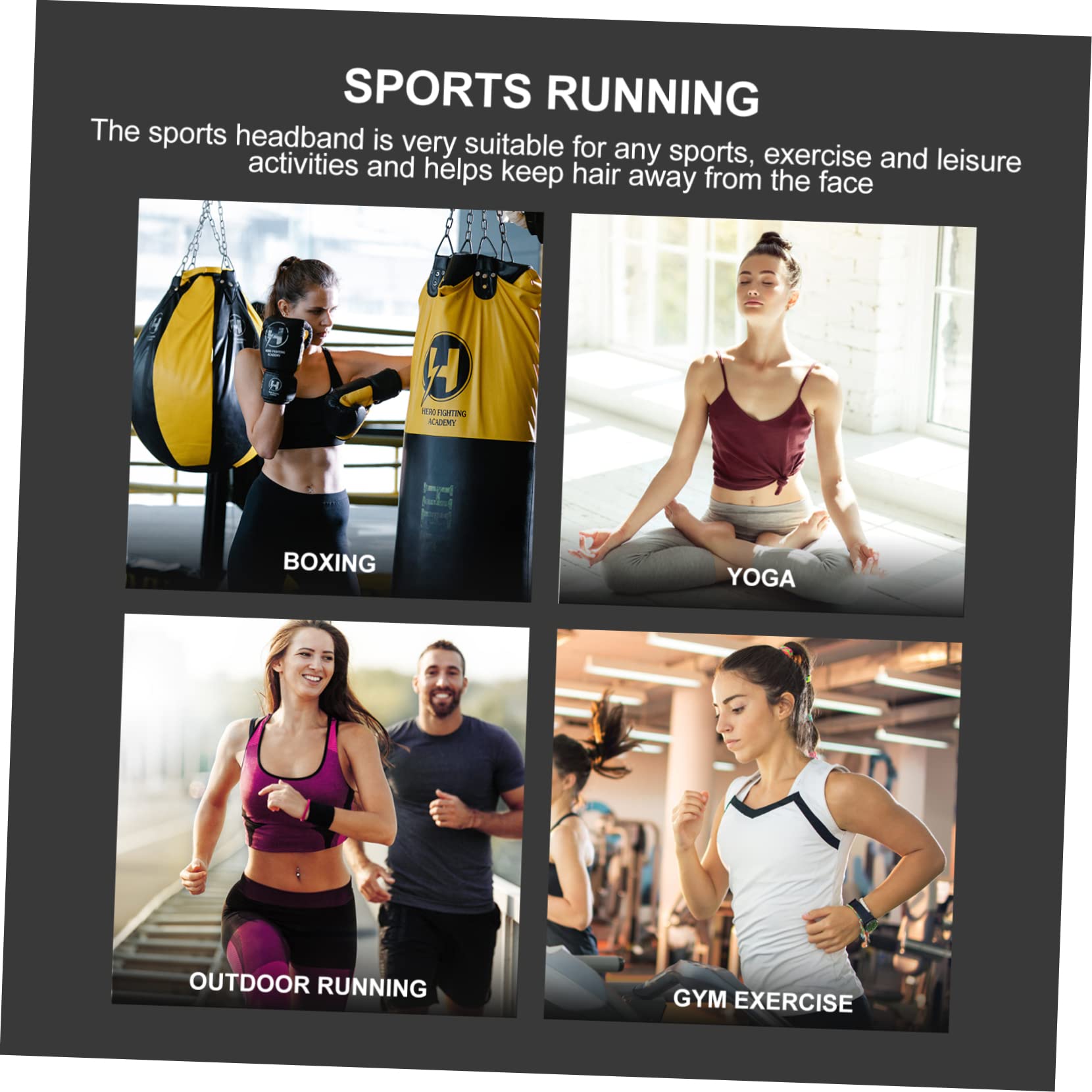 INOOMP 18piezas Antideslizante para De Banda Running y Fitness Absorbente y Transpirable Variedad De