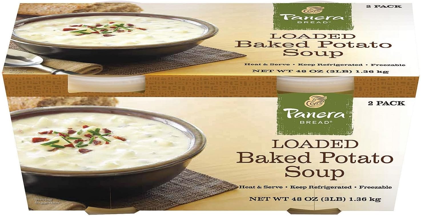 Panera Bread Loaded Baked Potato Soup (24 oz. tubs, 2 pk.) (pack of 6)