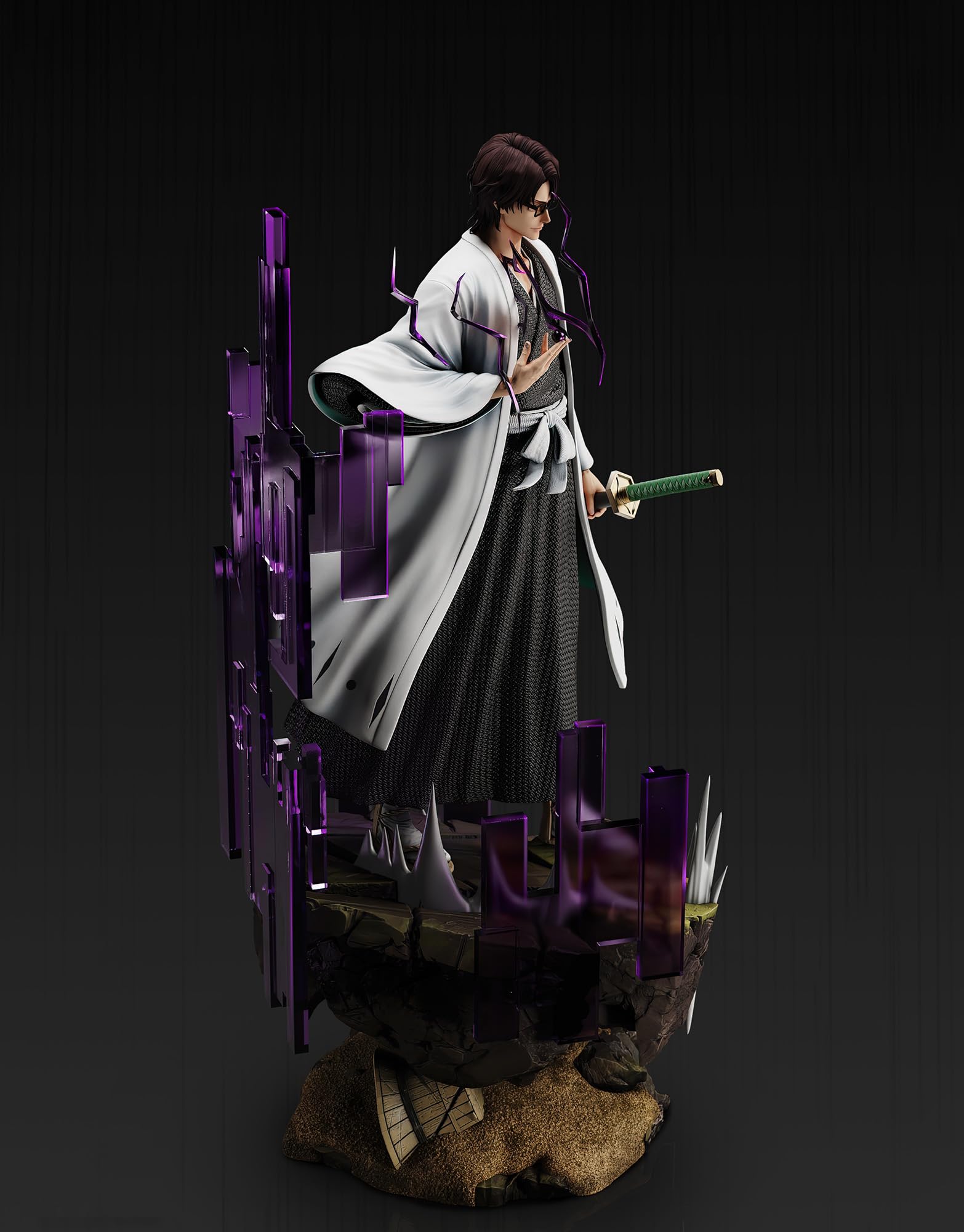 藍染惣右介海外ガレージキット Amazon.co.jp: 藍染惣右介 あいぜんそうすけ フィギュア 1/6スケール