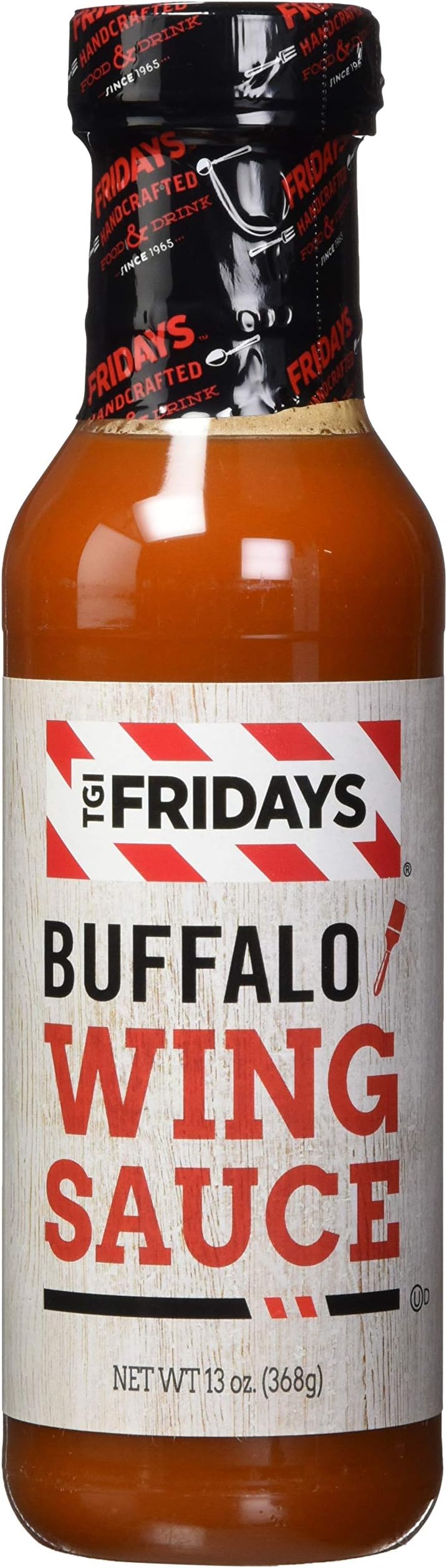 TGI FRIDAYS Buffalo Wing Sauce, 13 ounce, 6 Count