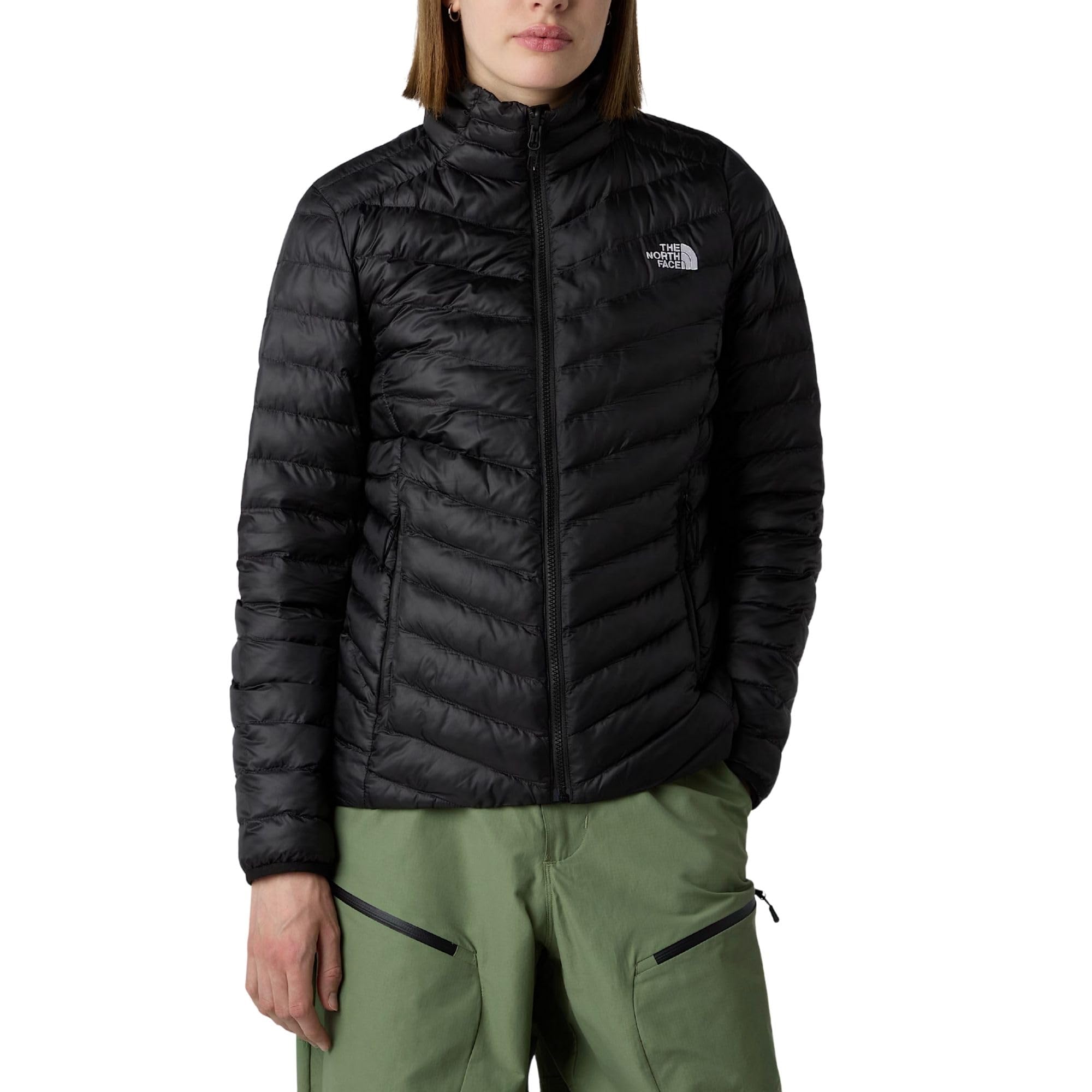 The North Face Women's Black Huila Quilted Insulated Puffer Jacket in Size 10, Sports Direct