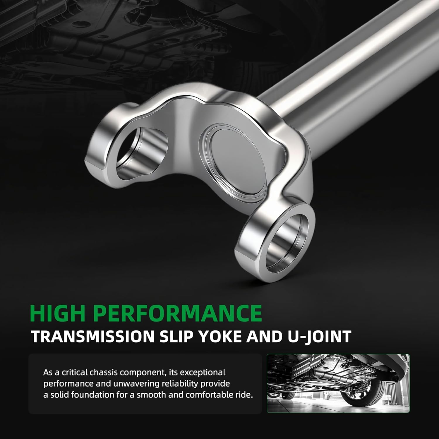 2-3-12051X Transmission Slip Yoke 1330 Series+5-213X U-Joint Kit 1330 Series,For Turbo 350 TH350 700R 700R4 4L60 4L60E M21 M20,for GM Drive Shaft 1330 Series Various 26/27 Spline Transmissions