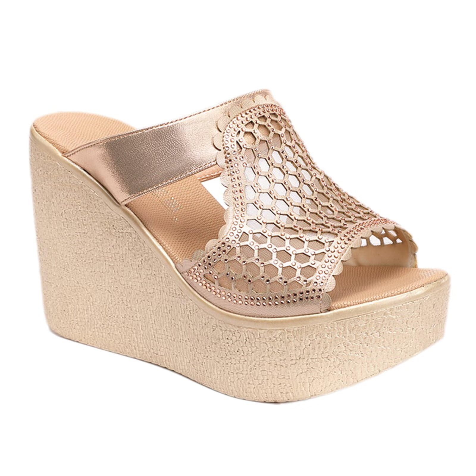 HNVAVQ Sandali con Zeppa Donna Estivi - Scarpe con Plateau Eleganti