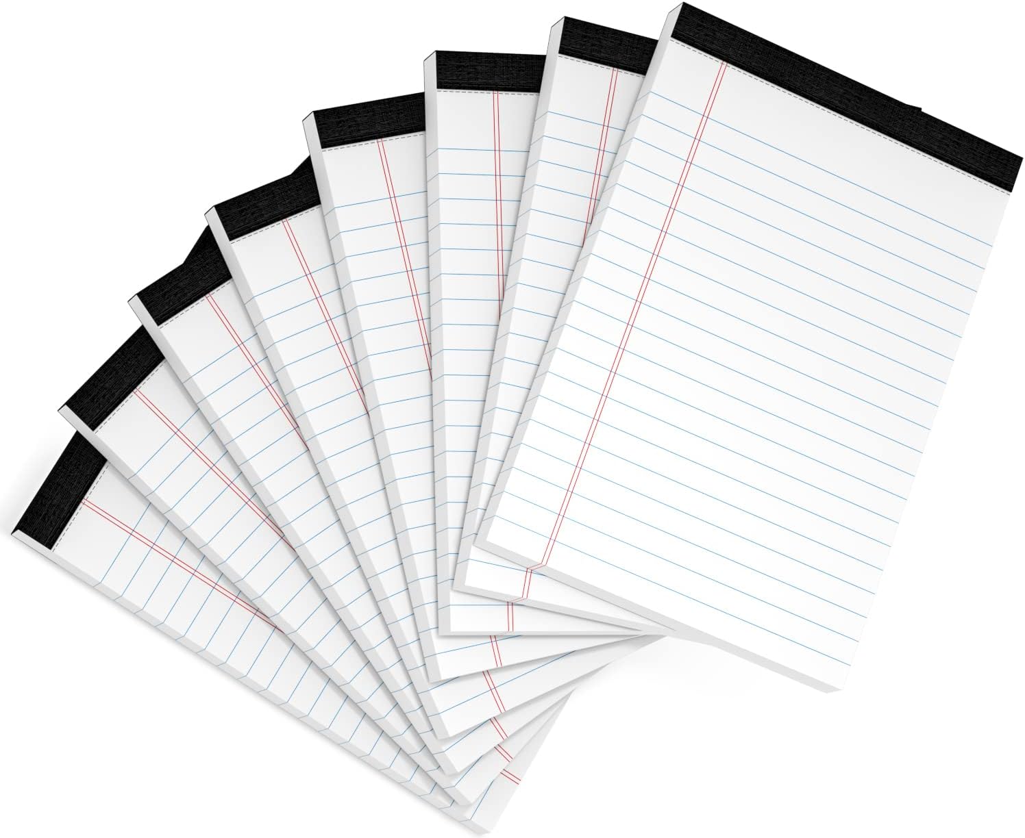 Legal Pad 4x6 Inch Small Notepads College Ruled Writing Note Pads for