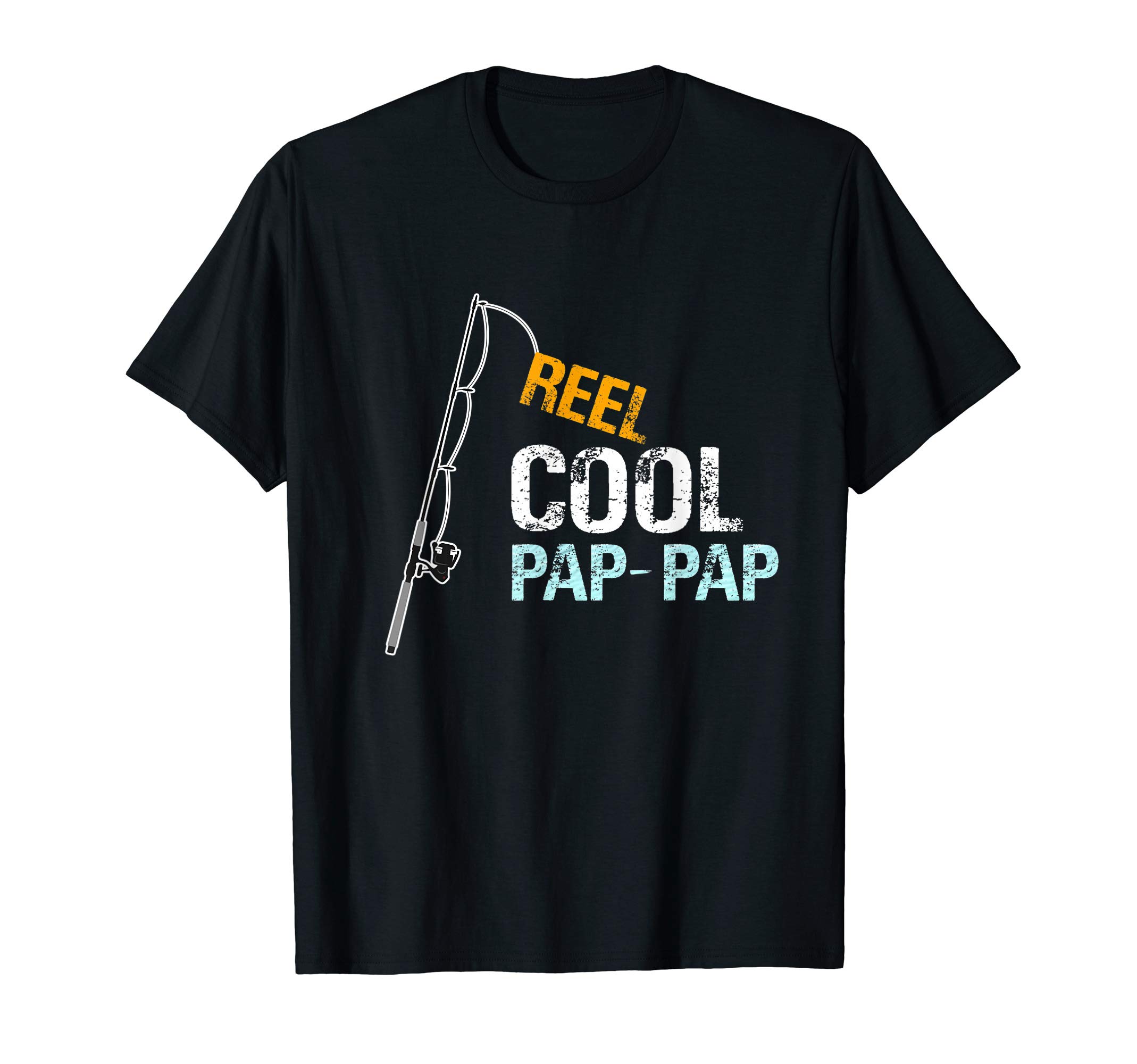 PapPap Gift from Granddaughter Grandson Reel Cool Pap-Pap T-ShirtOEKO-TEX STANDARD 100