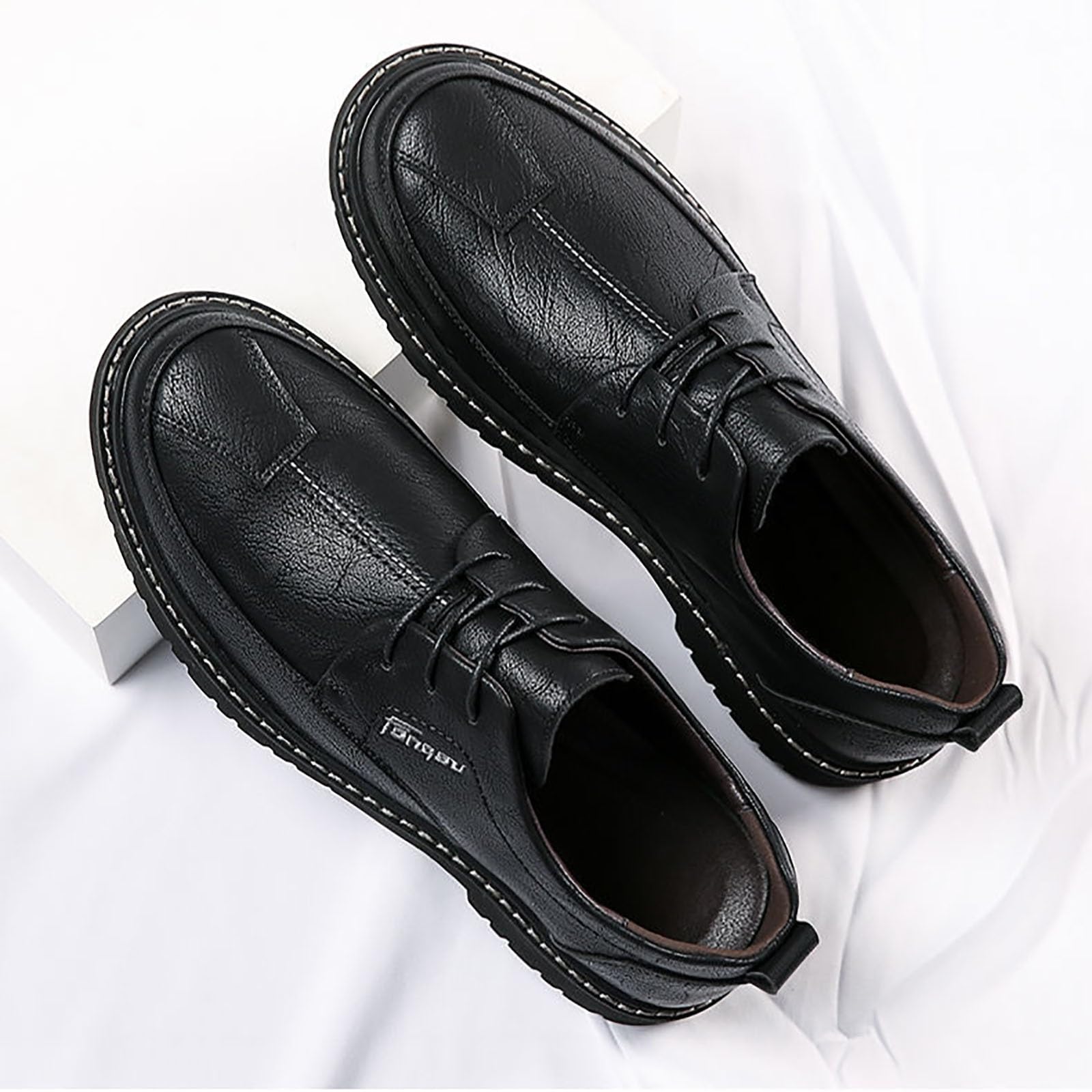 Scarpe Oxford da Uomo Scarpe Eleganti da Uomo di Alta qualità Scarpe Eleganti da Uomo Classiche Stringate Traspiranti