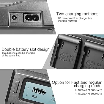 Amazon.com : BM Premium 2 Pack of BP-A60 Batteries and Dual